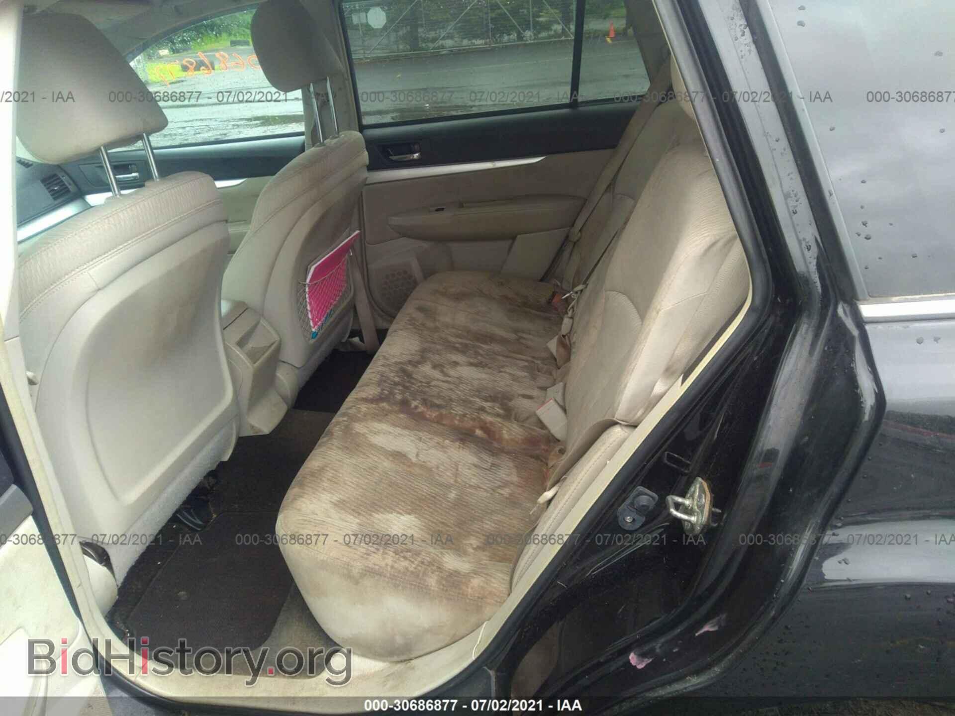 2012 SUBARU OUTBACK - VIN: 4S4BRBCC9C3255079 - Фото 8