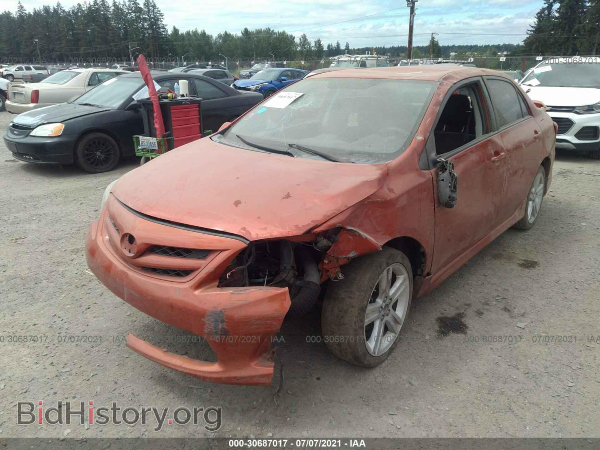 2013 TOYOTA COROLLA - VIN: 2T1BU4EE8DC071239 - Фото 2