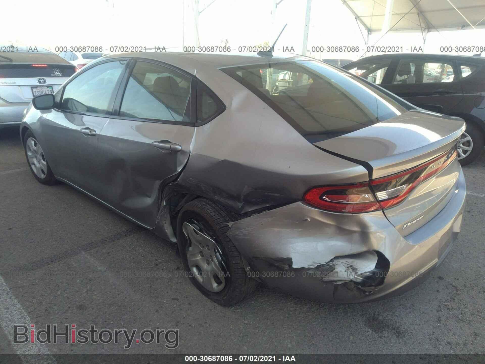 2015 DODGE DART - VIN: 1C3CDFAA4FD141154 - Фото 3