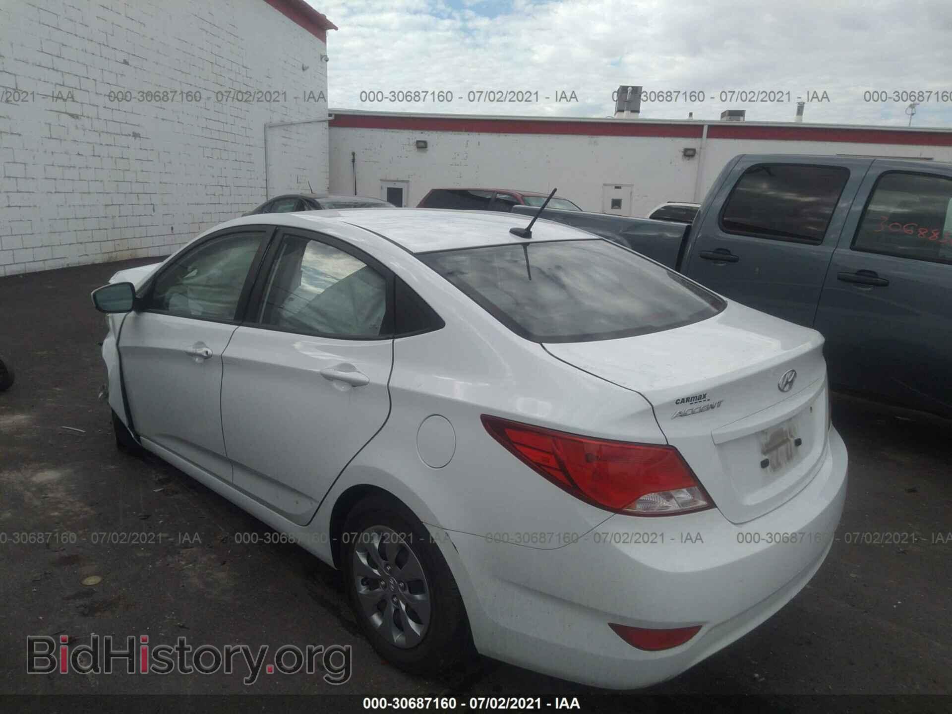 2017 HYUNDAI ACCENT - VIN: KMHCT4AE2HU239457 - Фото 3