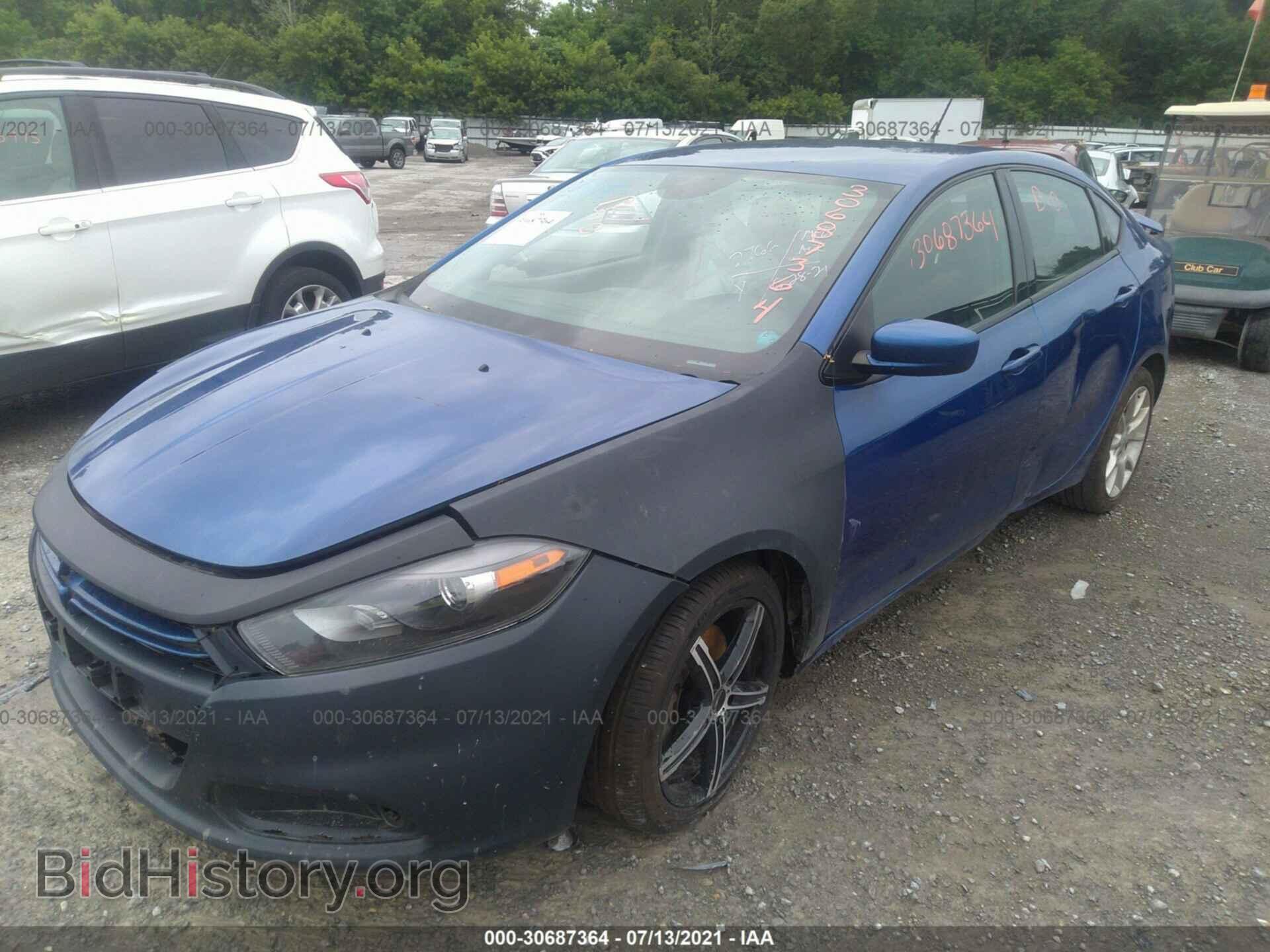 2013 DODGE DART - VIN: 1C3CDFBA8DD152766 - Photo 2