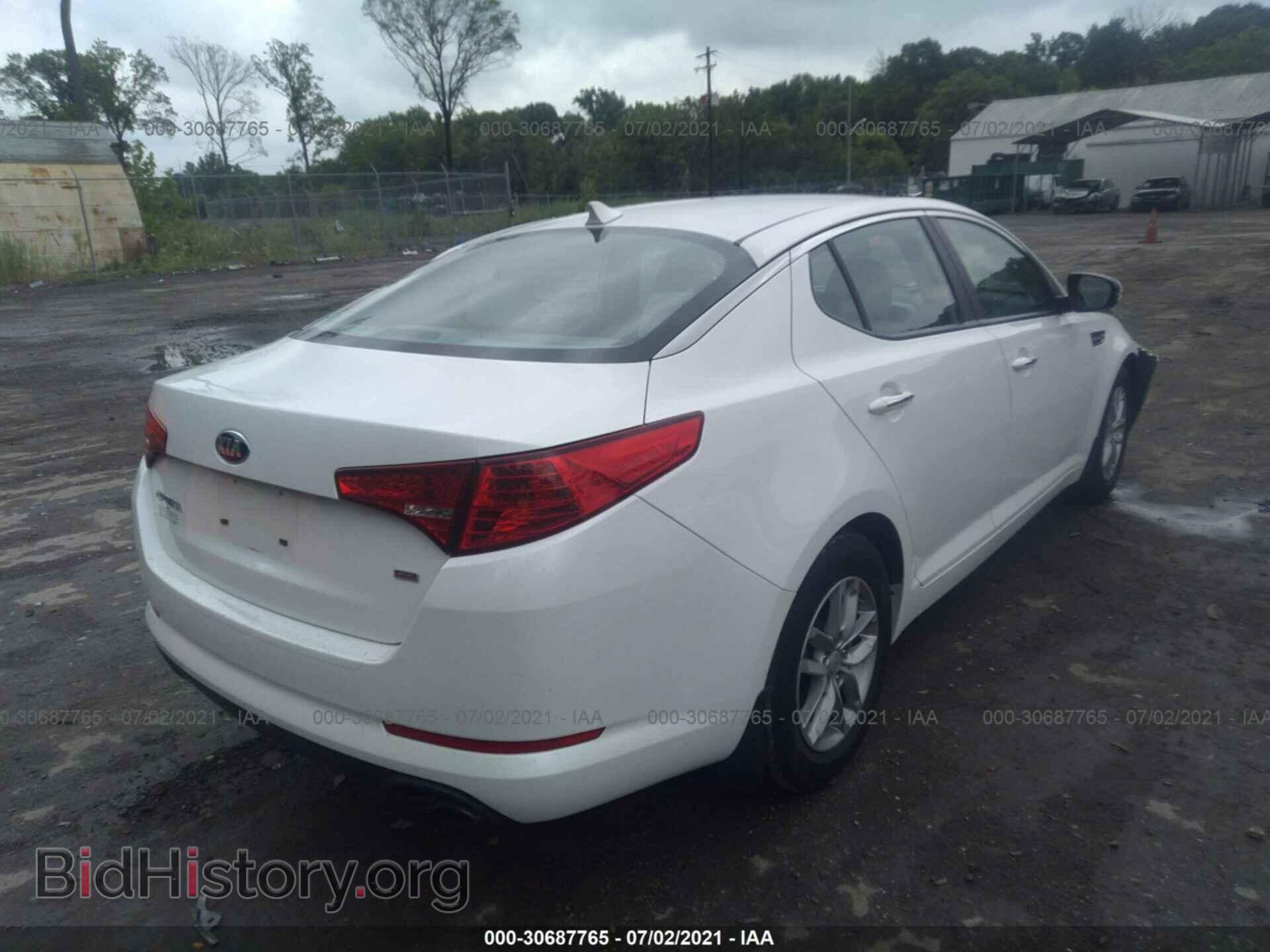 2013 KIA OPTIMA - VIN: KNAGM4A75D5442221 - Фото 4