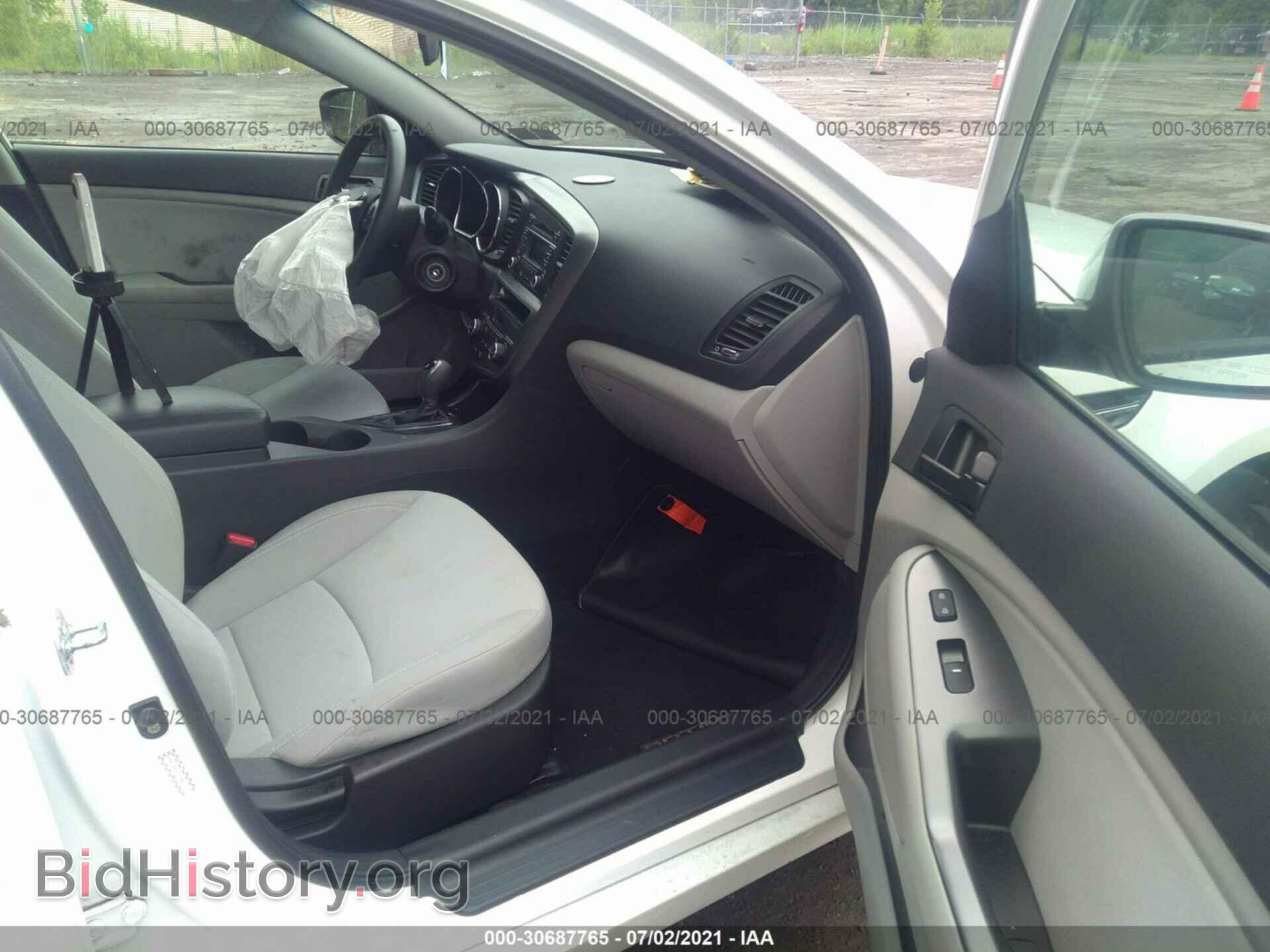 2013 KIA OPTIMA - VIN: KNAGM4A75D5442221 - Фото 5