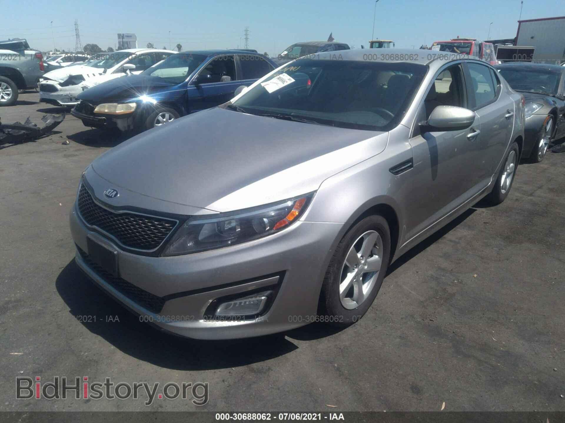 2015 KIA OPTIMA - VIN: KNAGM4A72F5535586 - Фото 2