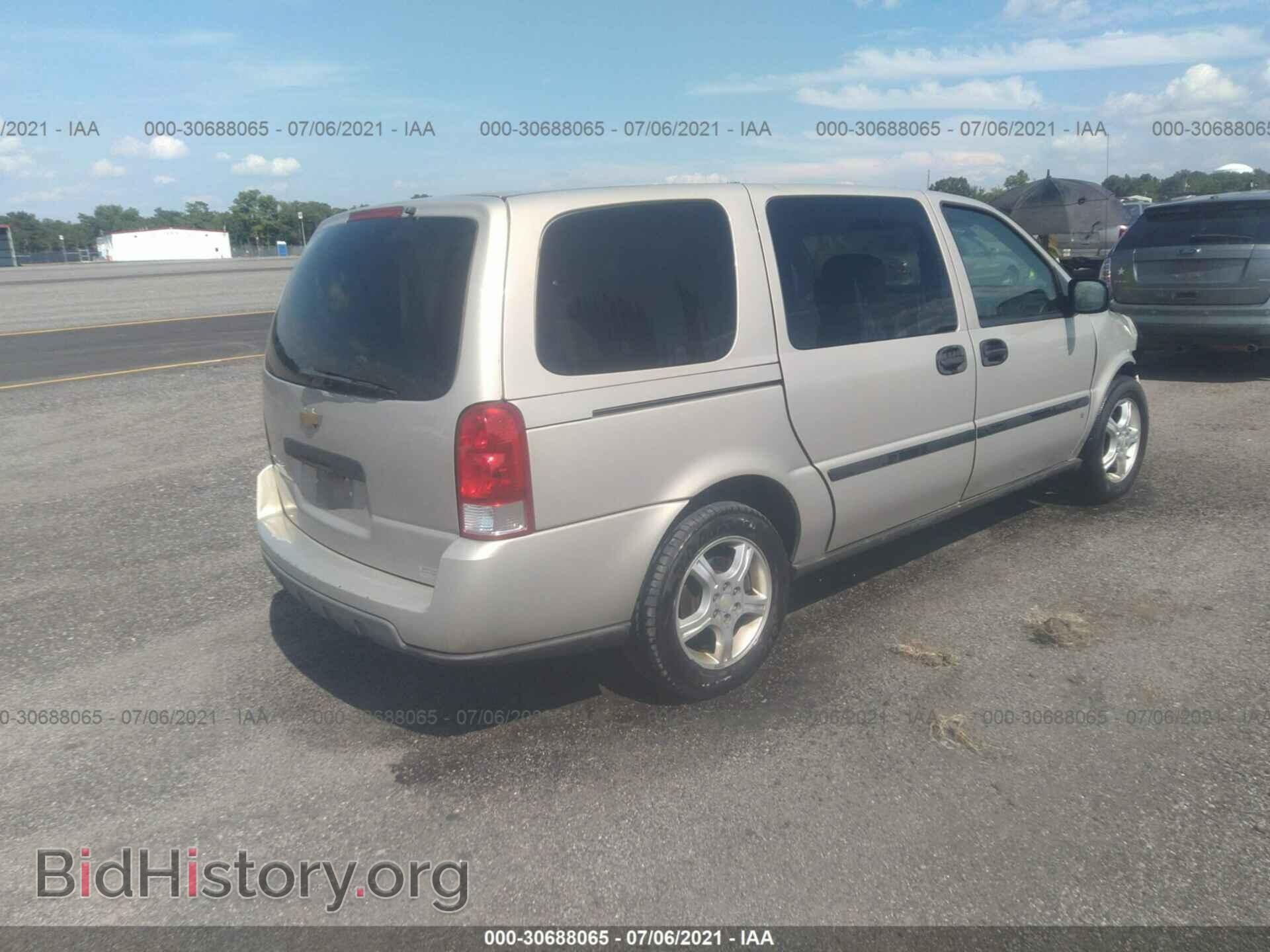 2007 CHEVROLET UPLANDER - VIN: 1GNDV23177D151110 - Фото 4
