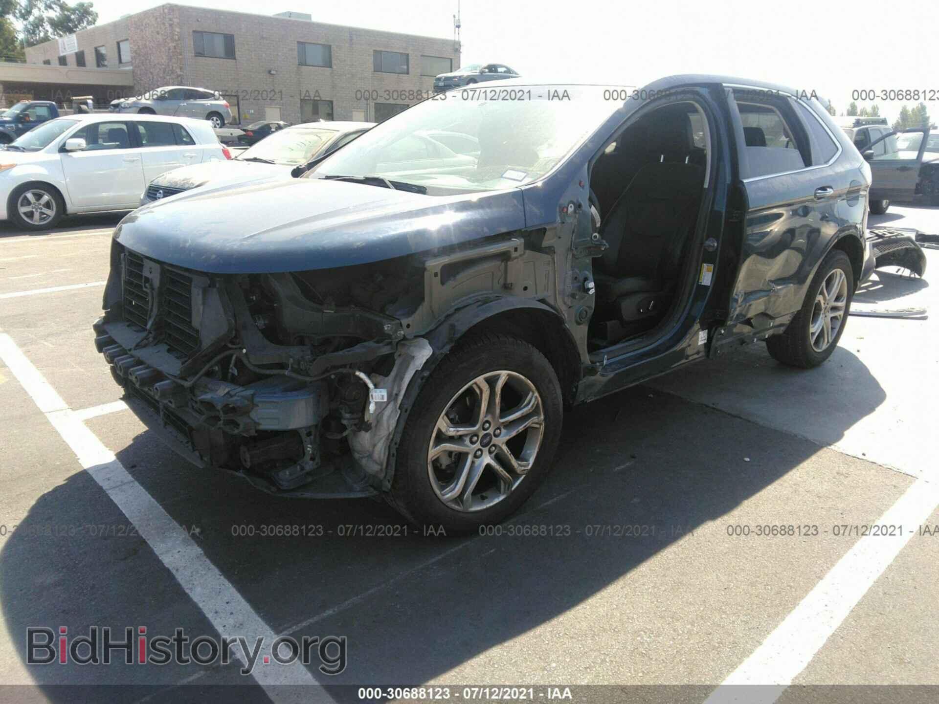 2016 FORD EDGE - VIN: 2FMPK3K99GBB83375 - Фото 2