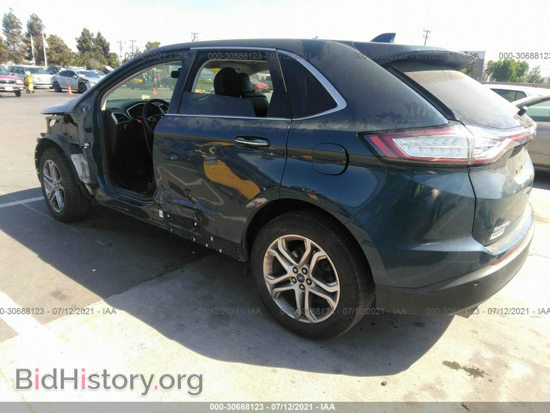 2016 FORD EDGE - VIN: 2FMPK3K99GBB83375 - Фото 3