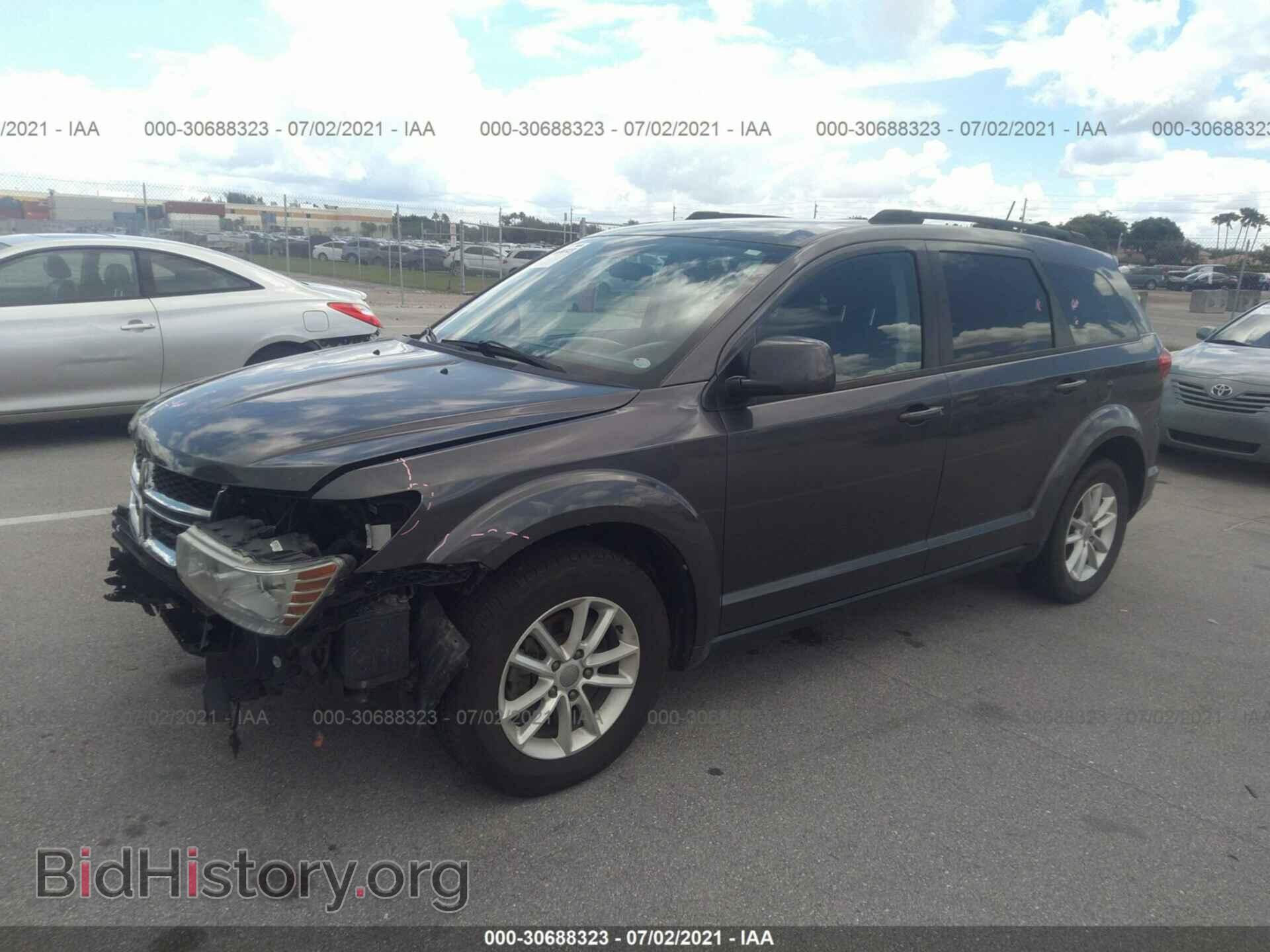 2014 DODGE JOURNEY - VIN: 3C4PDCBG0ET211322 - Фото 2