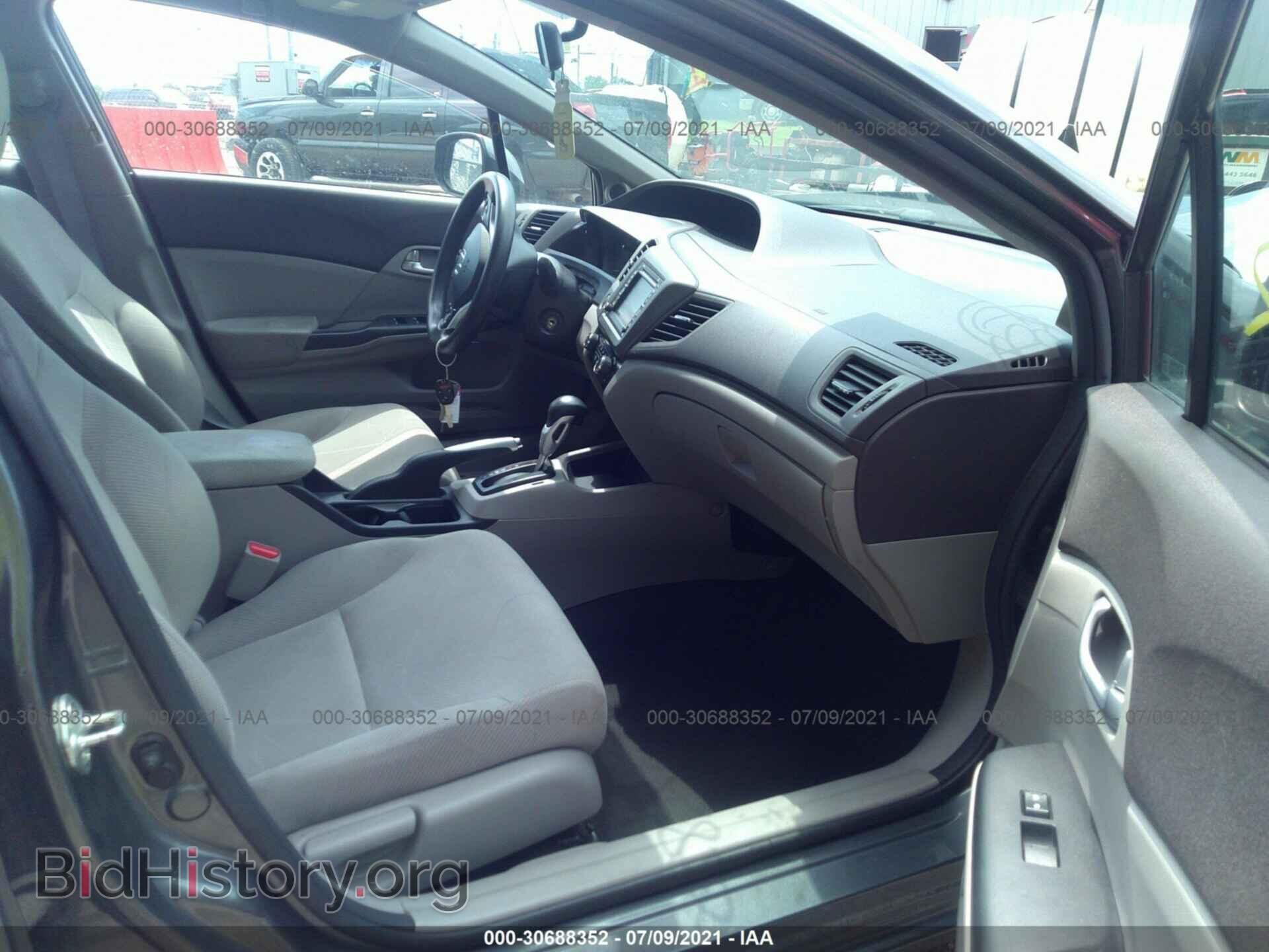 2012 HONDA CIVIC SDN - VIN: 2HGFB2F82CH531005 - Фото 5