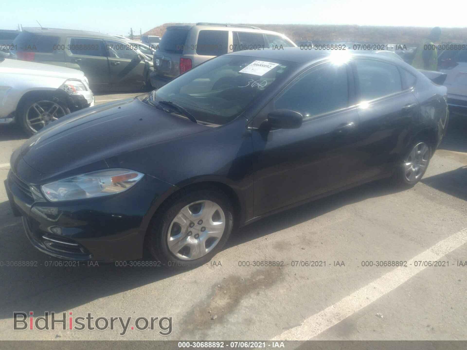 2014 DODGE DART - VIN: 1C3CDFAA6ED704400 - Фото 2