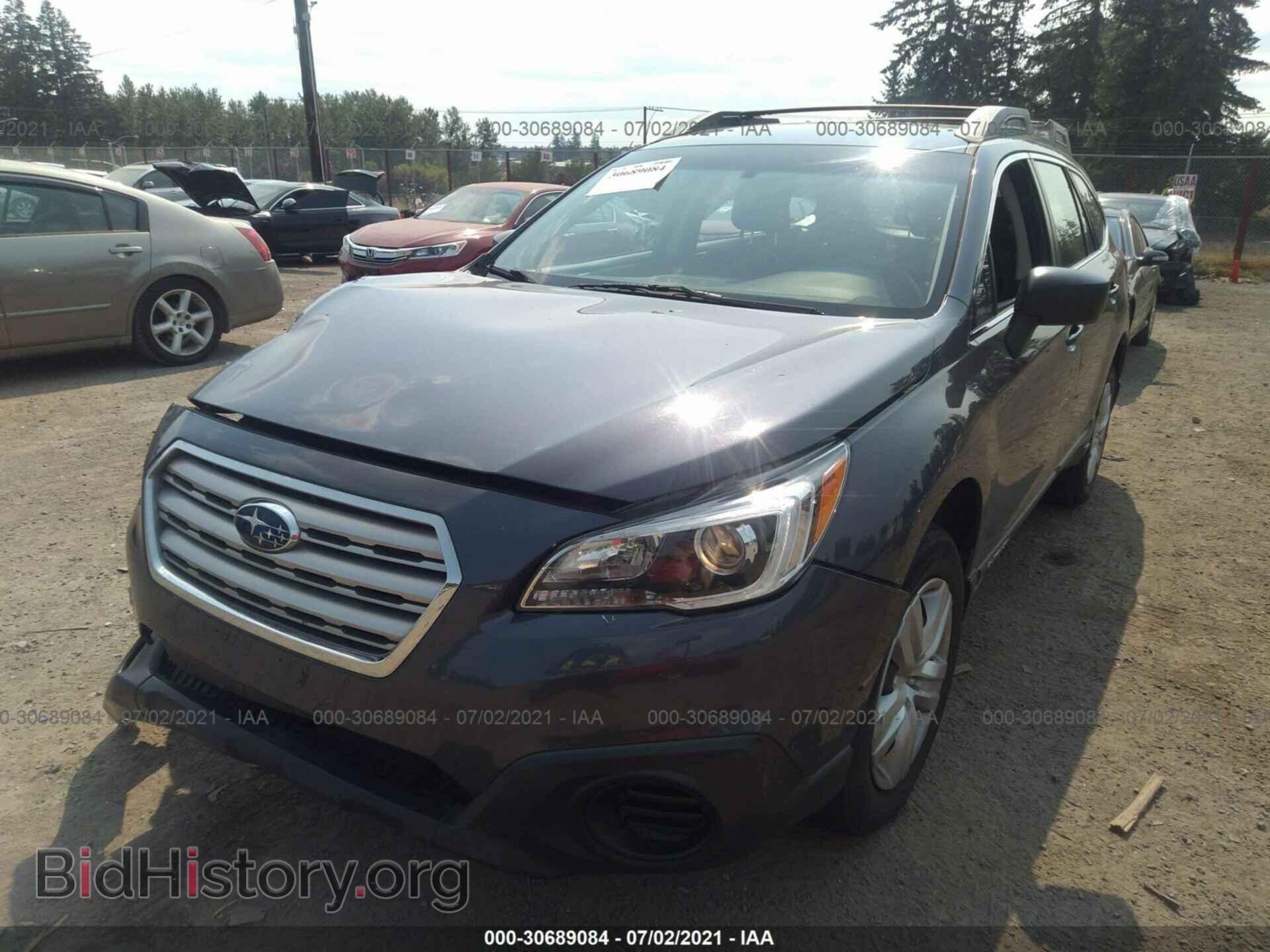 2015 SUBARU OUTBACK - VIN: 4S4BSAAC2F3240266 - Фото 2