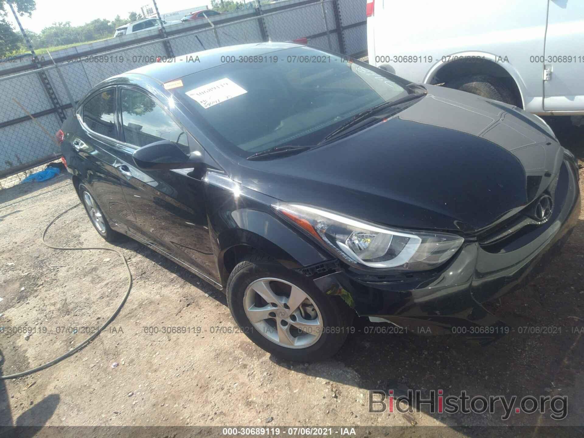 Photo 5NPDH4AE8FH587913 - HYUNDAI ELANTRA 2015