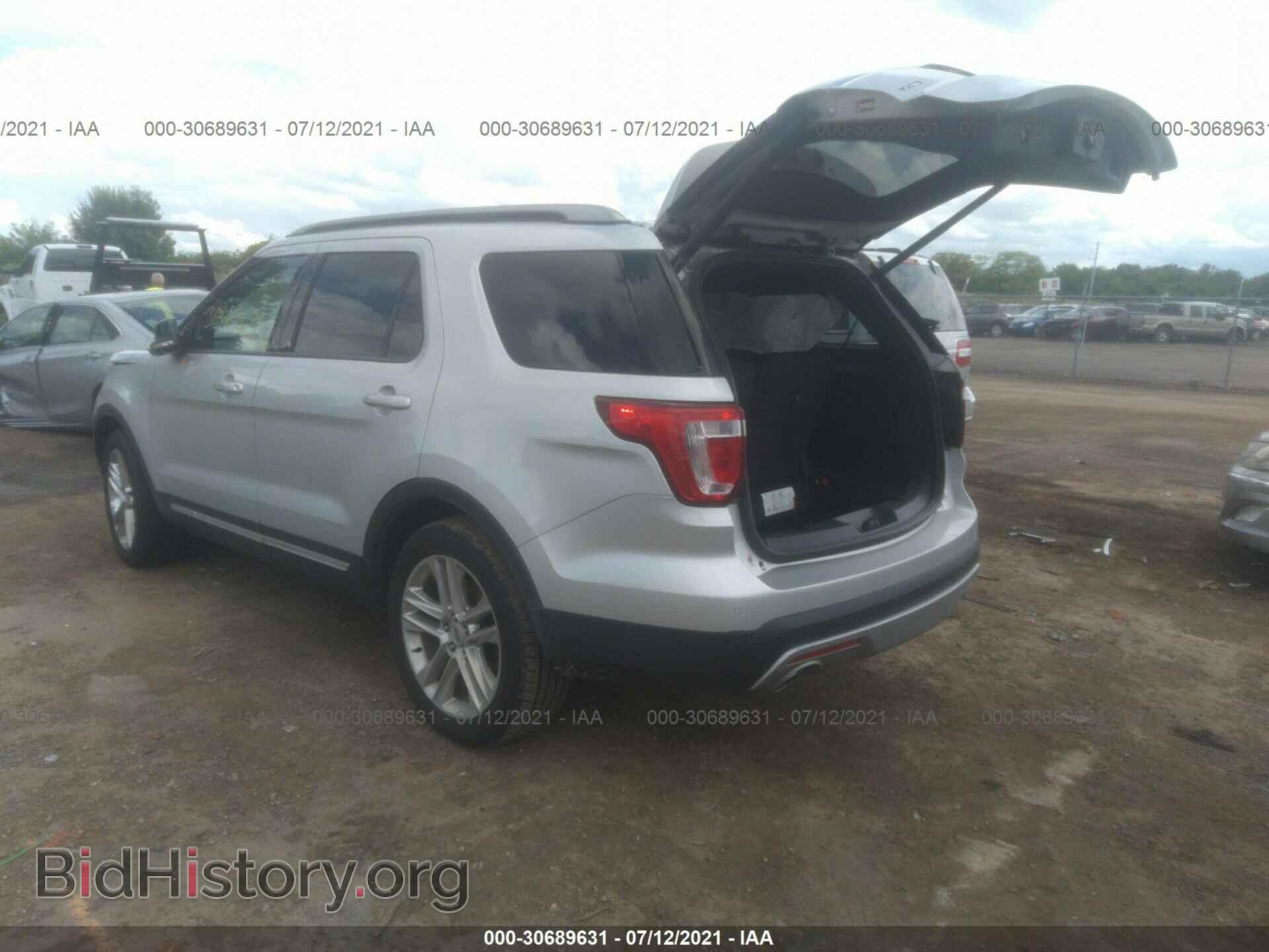 2017 FORD EXPLORER - VIN: 1FM5K7D80HGD01519 - Фото 3