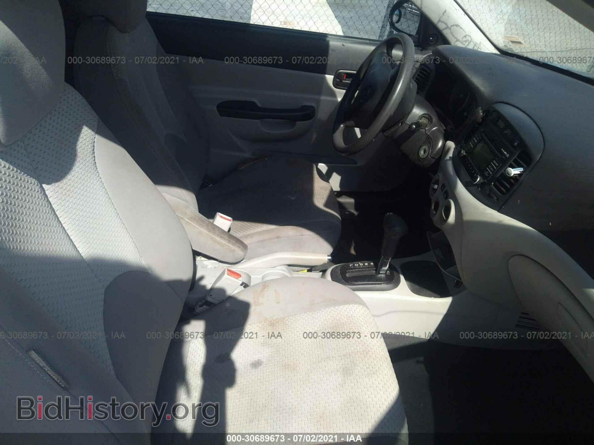 2009 HYUNDAI ACCENT - VIN: KMHCM36C59U116543 - Фото 5