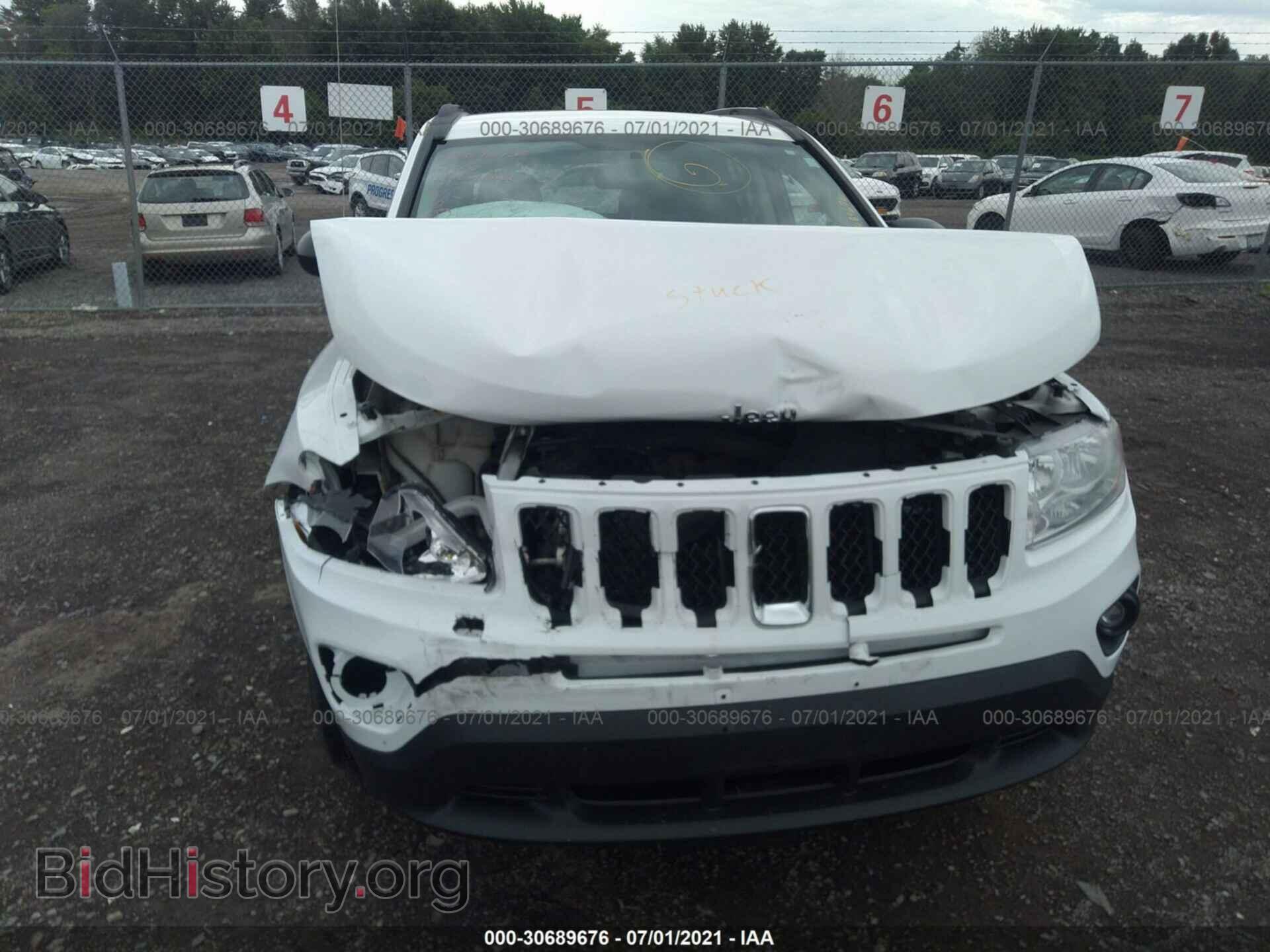 2012 JEEP COMPASS - VIN: 1C4NJDEB6CD611832 - Фото 6