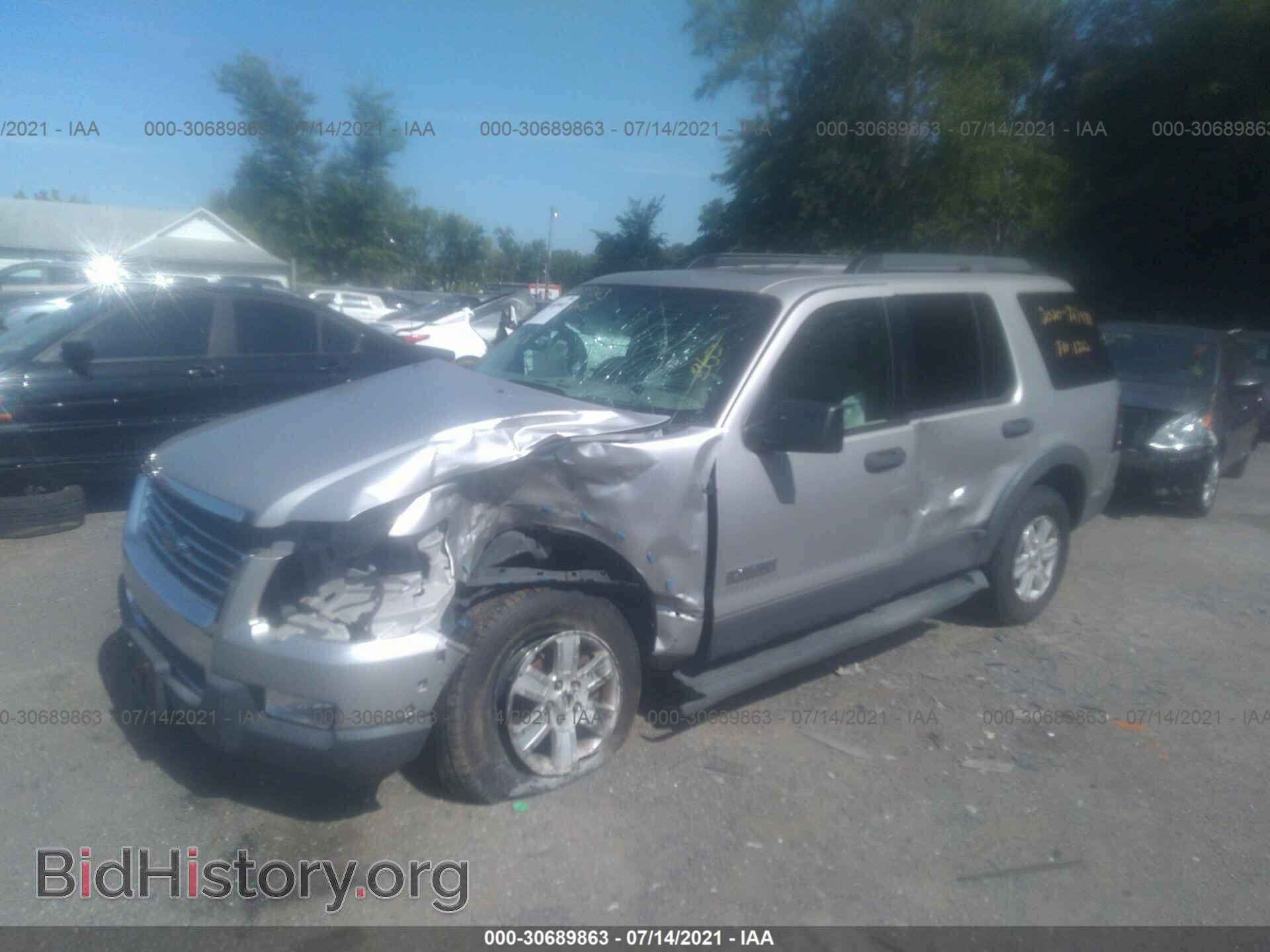 2006 FORD EXPLORER - VIN: 1FMEU73E46UA79311 - Фото 2