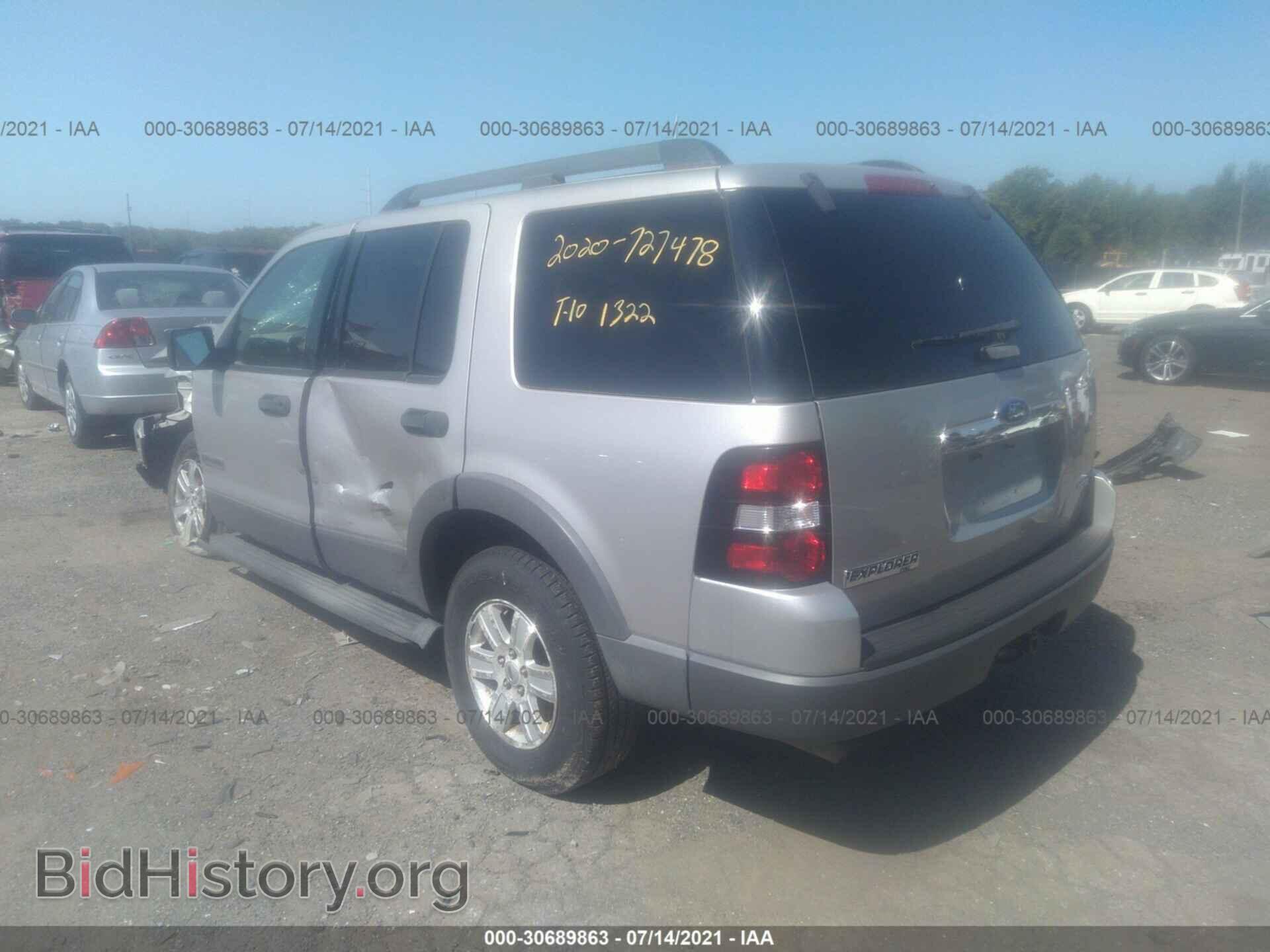 2006 FORD EXPLORER - VIN: 1FMEU73E46UA79311 - Фото 3