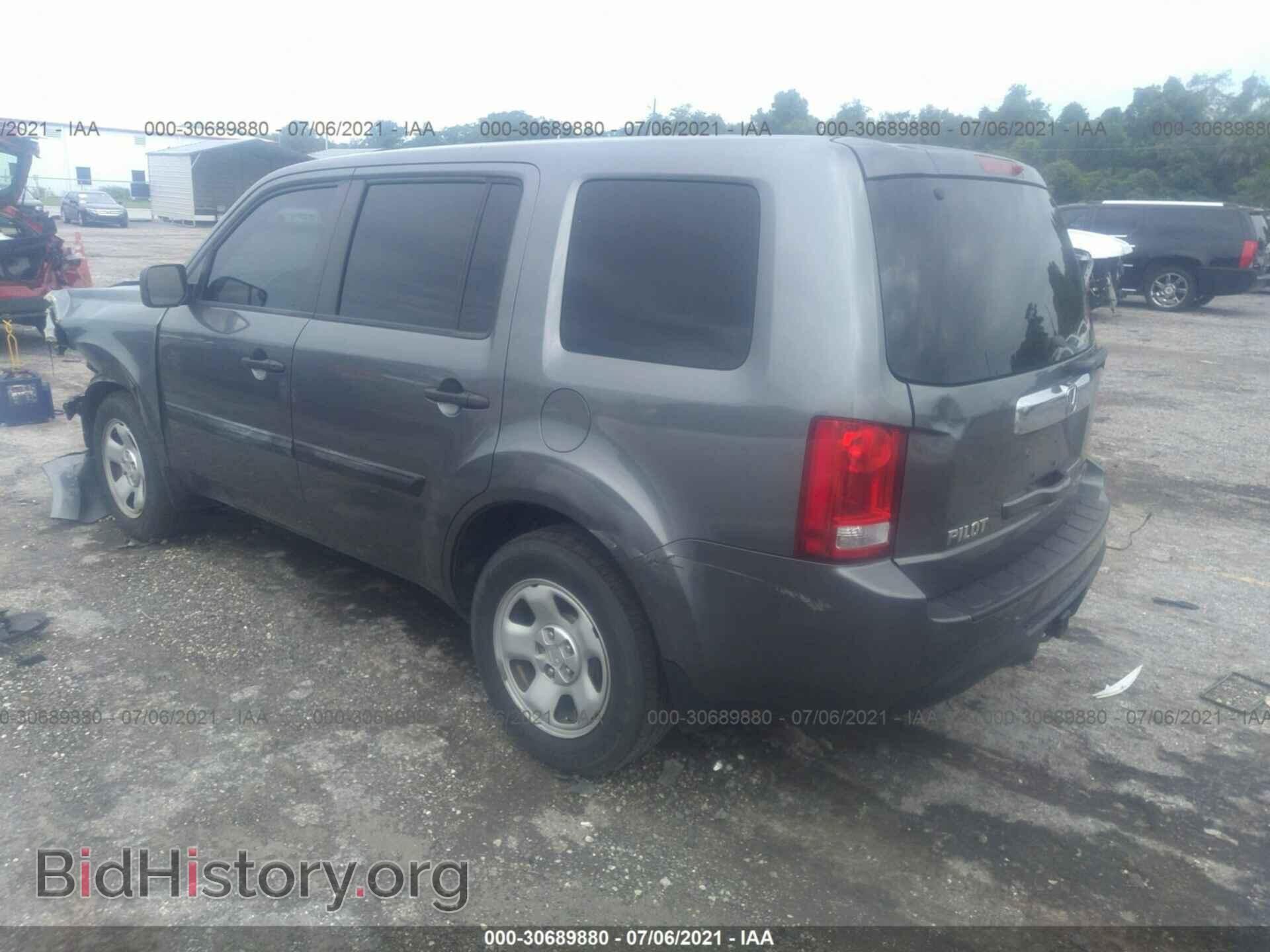 2013 HONDA PILOT - VIN: 5FNYF3H23DB035566 - Фото 3
