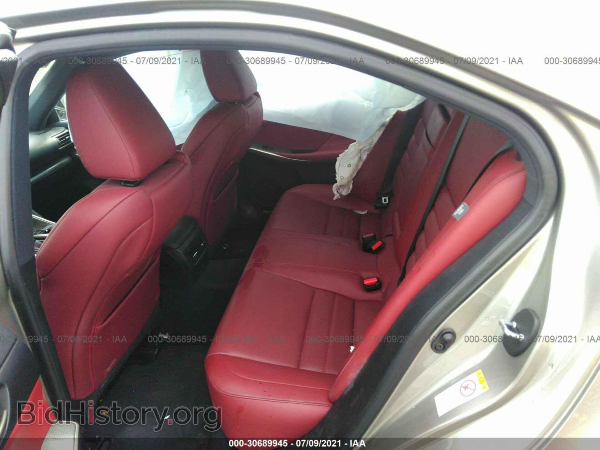 2017 LEXUS IS - VIN: JTHBA1D20H5042592 - Фото 8