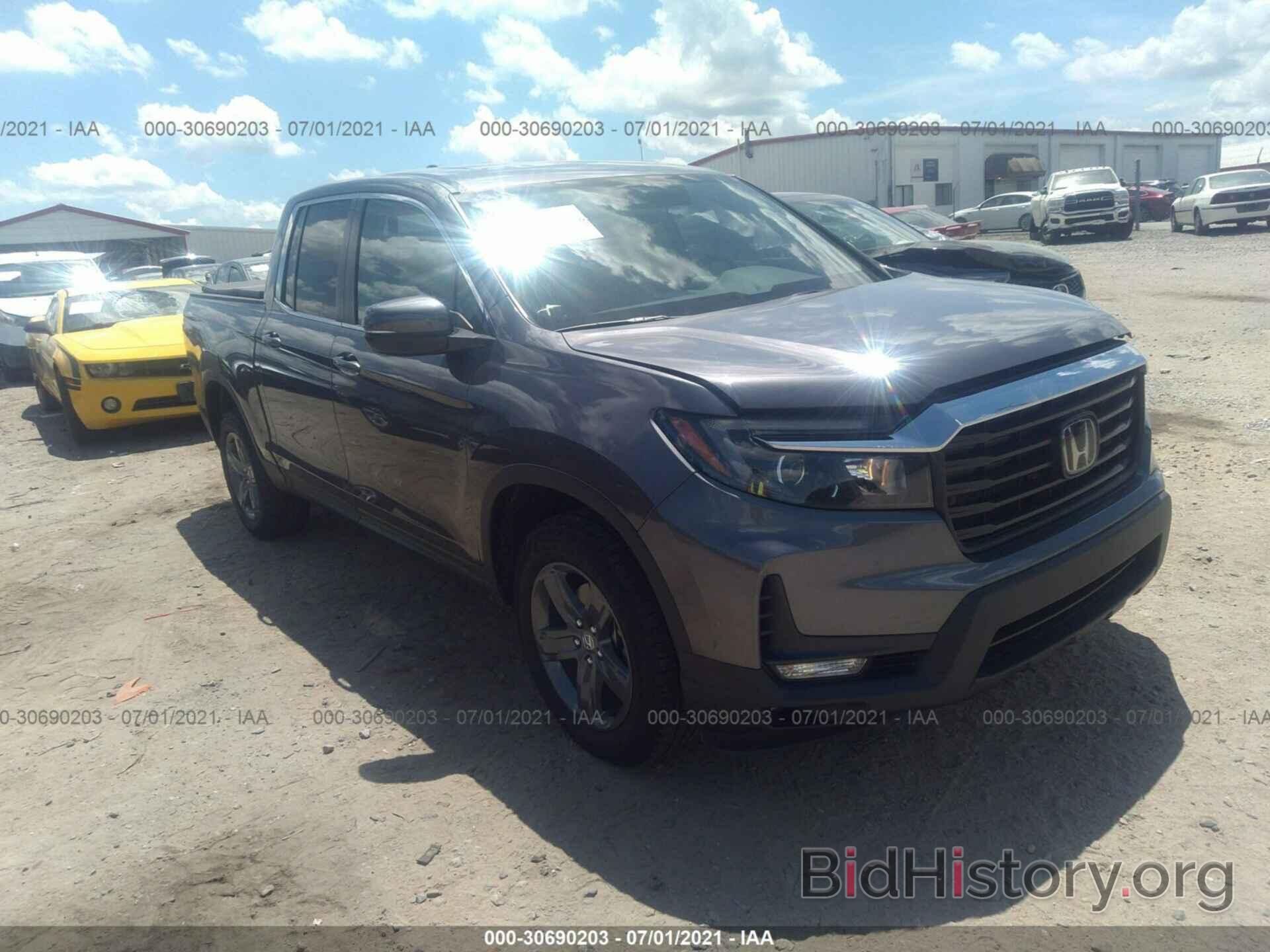 Photo 5FPYK3F52MB004972 - HONDA RIDGELINE 2021