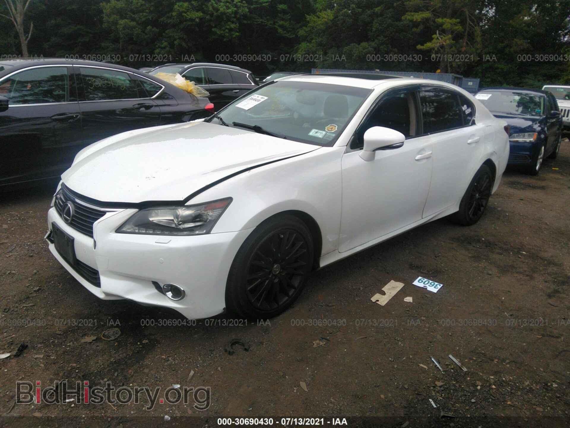2013 LEXUS GS 350 - VIN: JTHCE1BL9D5011095 - Фото 2