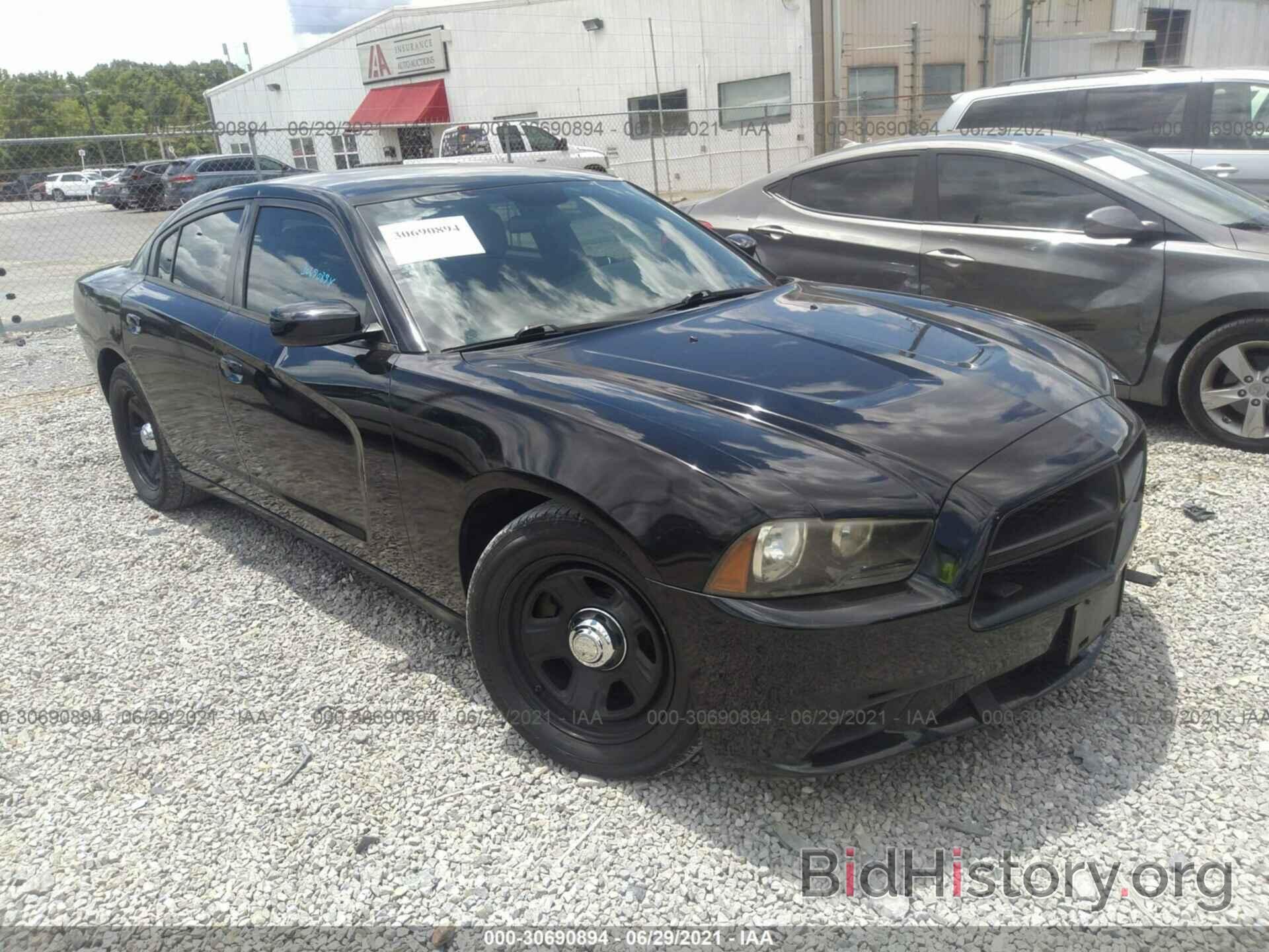 Photo 2C3CDXAT5CH267061 - DODGE CHARGER 2012