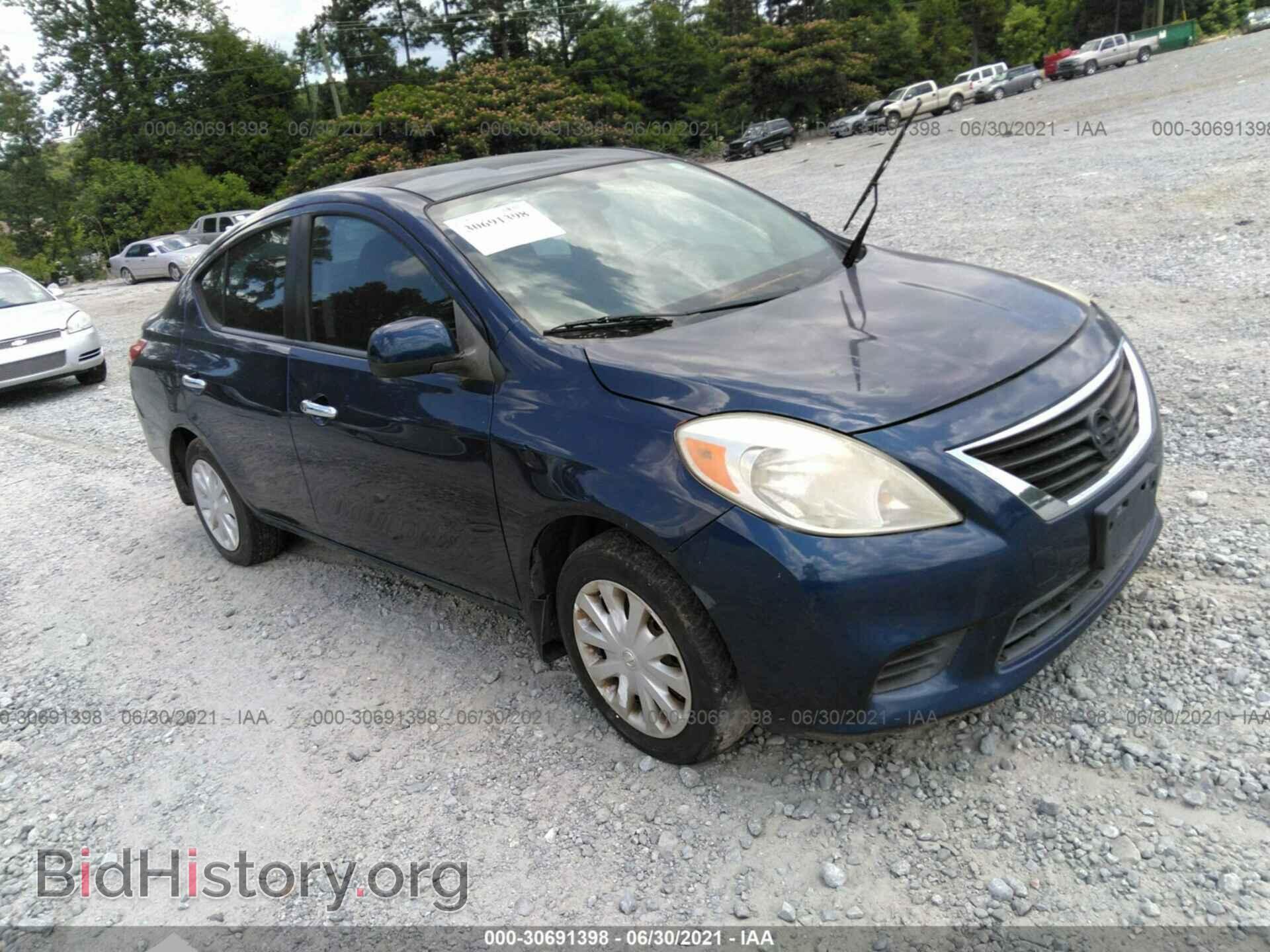 Фотография 3N1CN7AP2CL856400 - NISSAN VERSA 2012