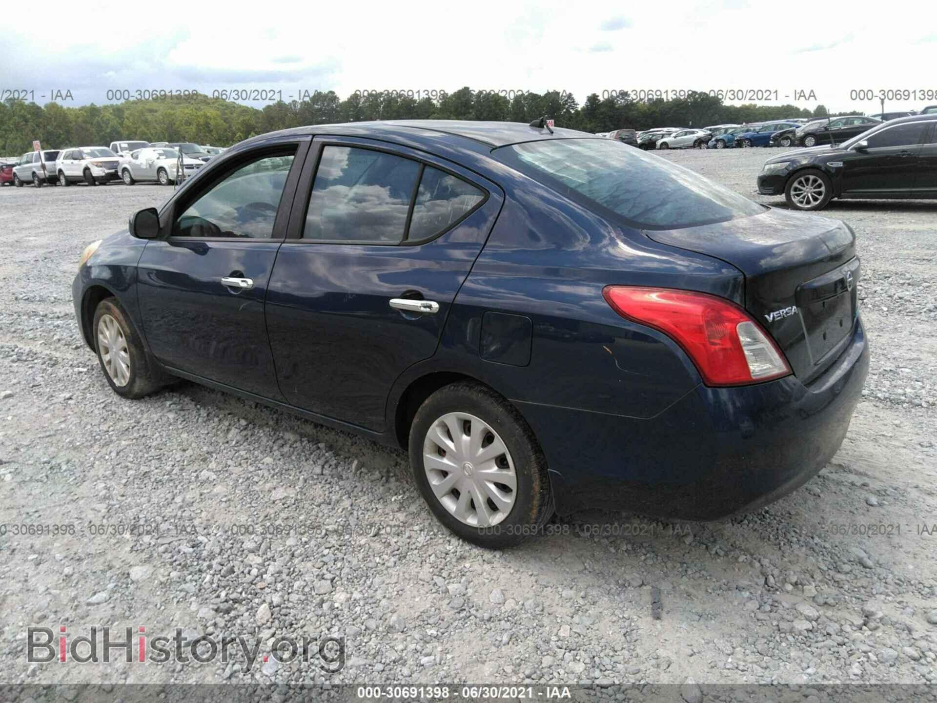 2012 NISSAN VERSA - VIN: 3N1CN7AP2CL856400 - Photo 3