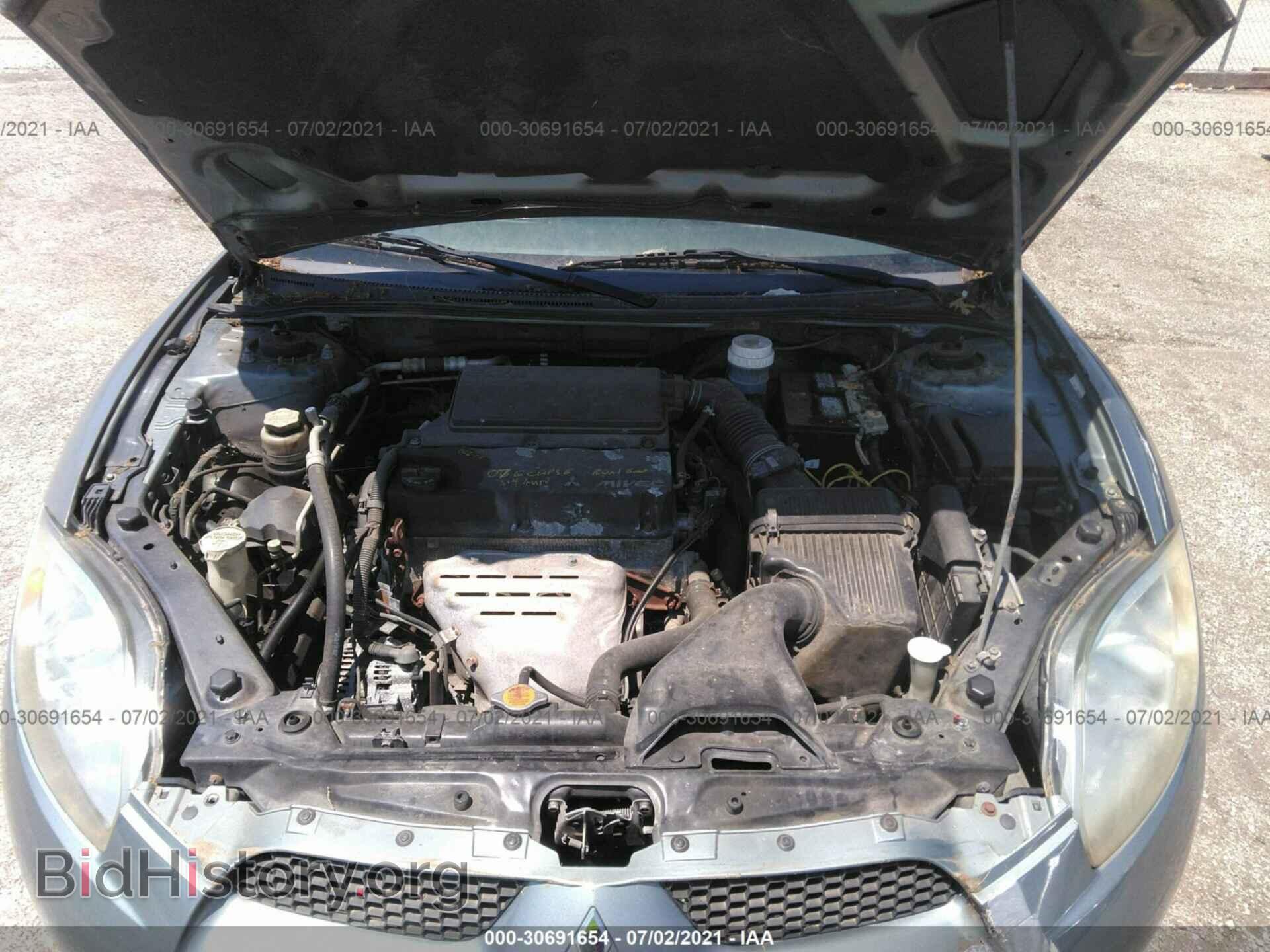 2007 MITSUBISHI ECLIPSE - VIN: 4A3AK24F77E029157 - Photo 10