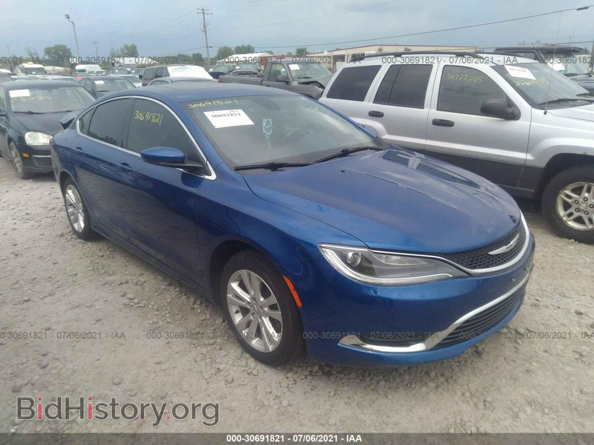 Фотография 1C3CCCAB7GN160982 - CHRYSLER 200 2016