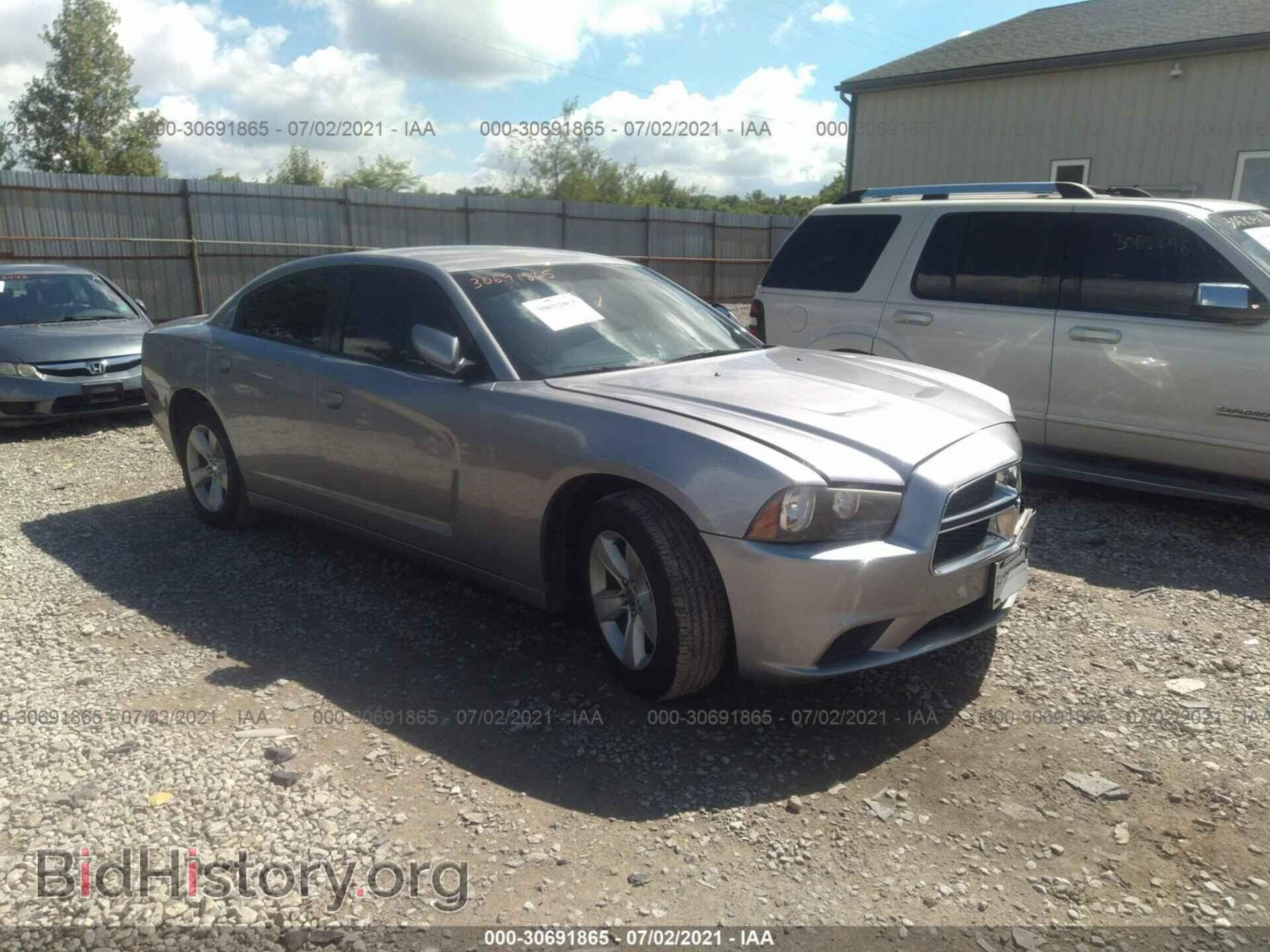 Photo 2C3CDXBG8DH624459 - DODGE CHARGER 2013