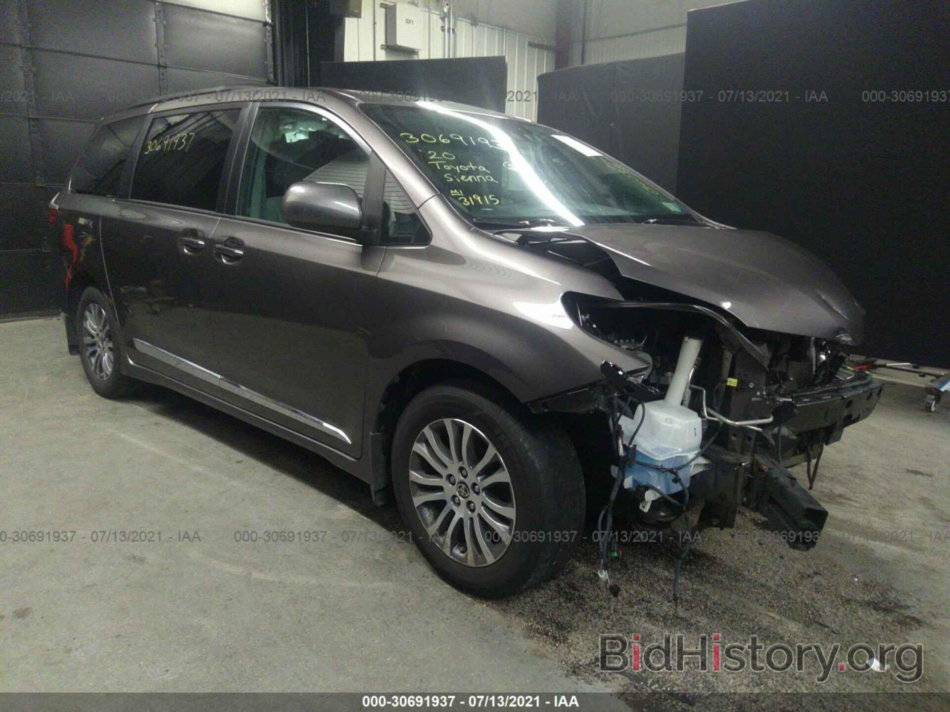 Photo 5TDYZ3DC7LS074287 - TOYOTA SIENNA 2020