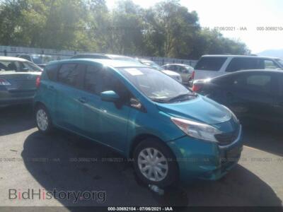 2015 Nissan VERSA NOTE SV, blue — VIN 3N1CE2CP2FL449990, IAAI