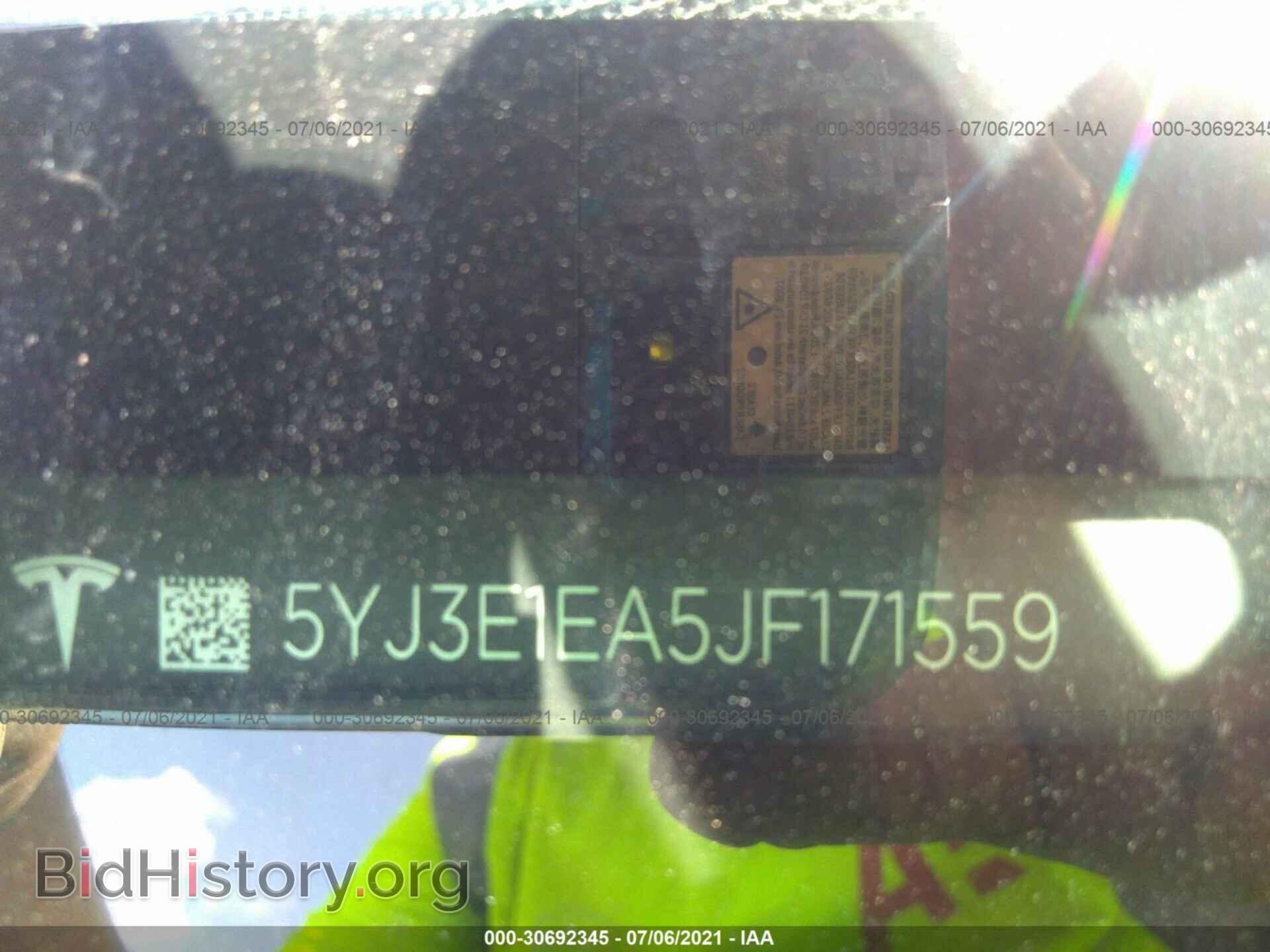 2018 TESLA MODEL 3 - VIN: 5YJ3E1EA5JF171559 - Photo 9