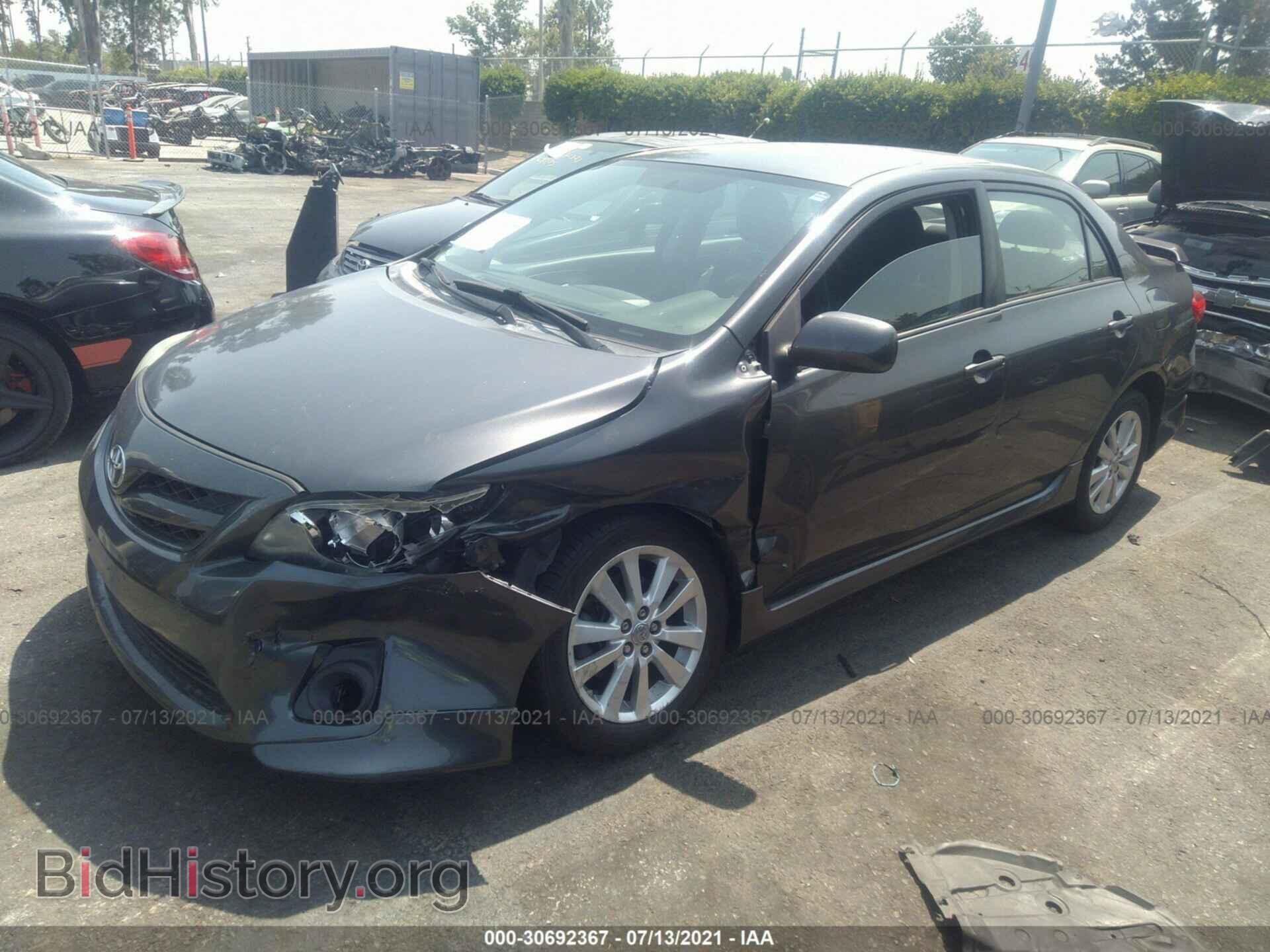 2011 TOYOTA COROLLA - VIN: 2T1BU4EE6BC603004 - Фото 2
