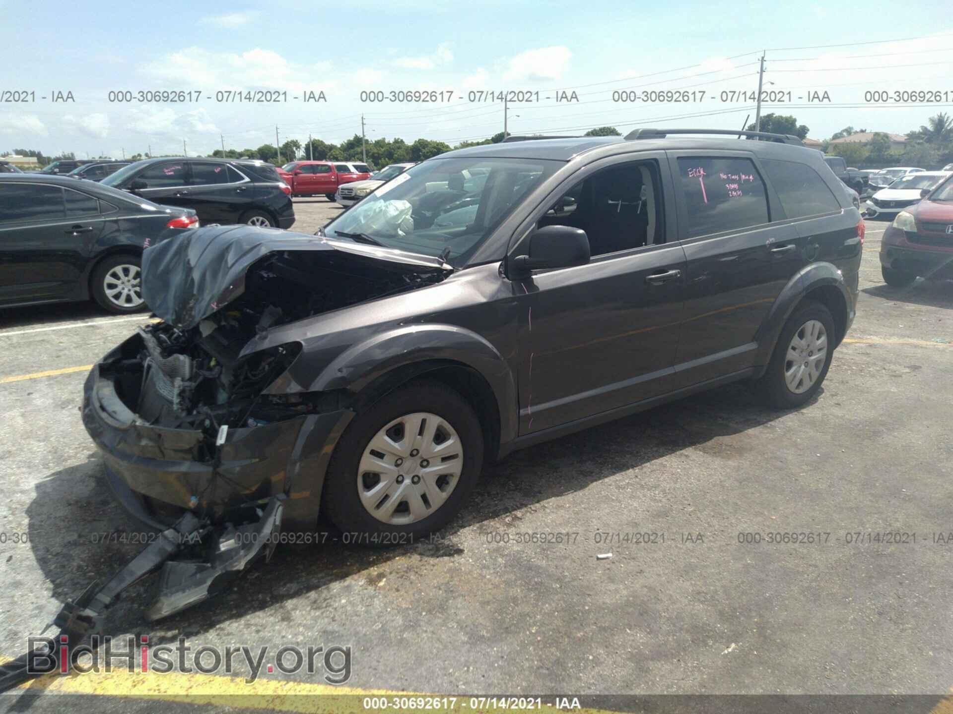 2017 DODGE JOURNEY - VIN: 3C4PDCAB9HT503853 - Фото 2