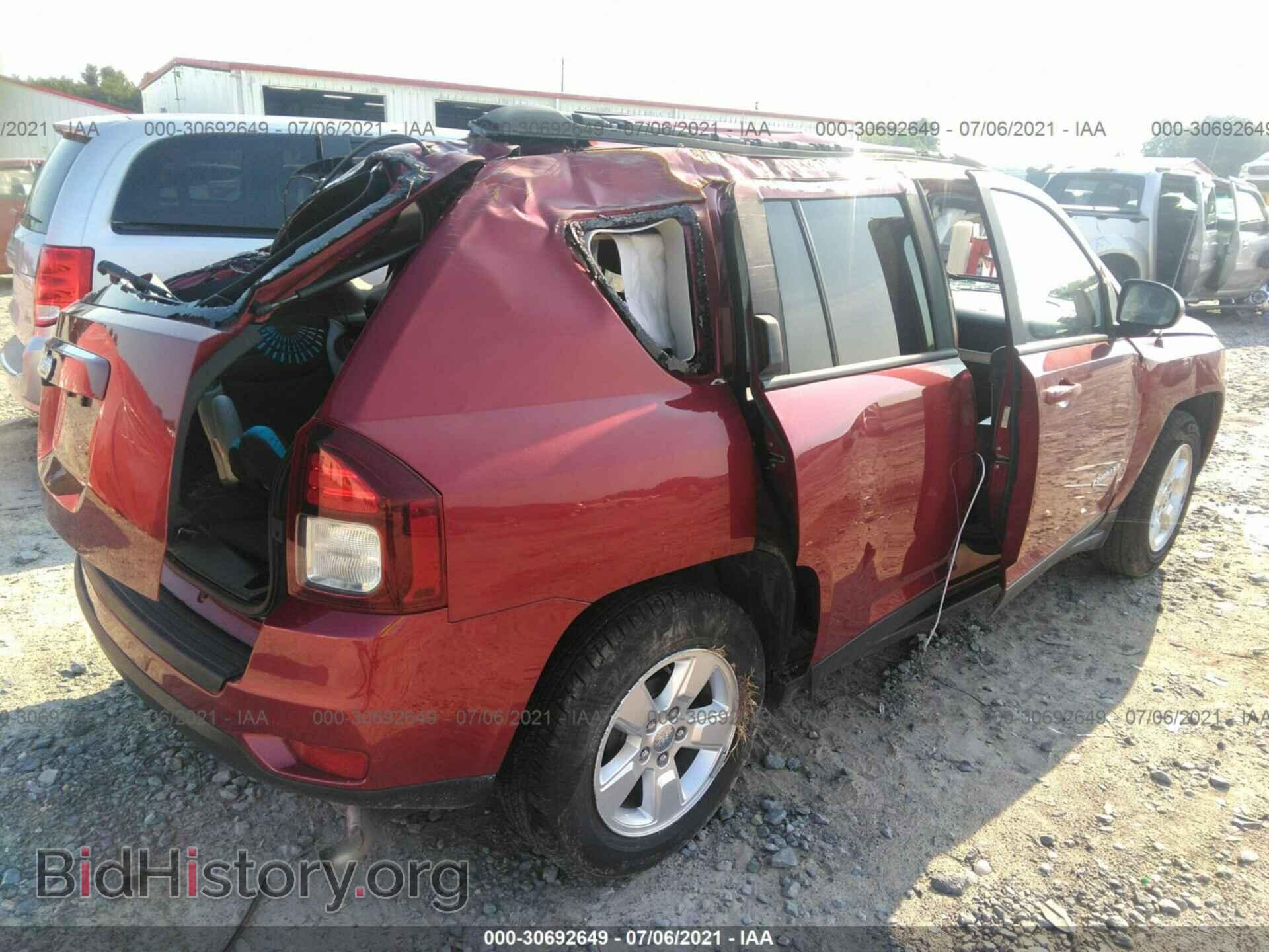 2015 JEEP COMPASS - VIN: 1C4NJCBA8FD149090 - Фото 4