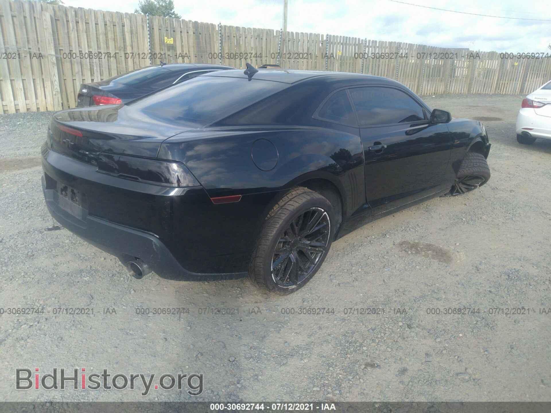 2014 CHEVROLET CAMARO - VIN: 2G1FA1E31E9312205 - Фото 4
