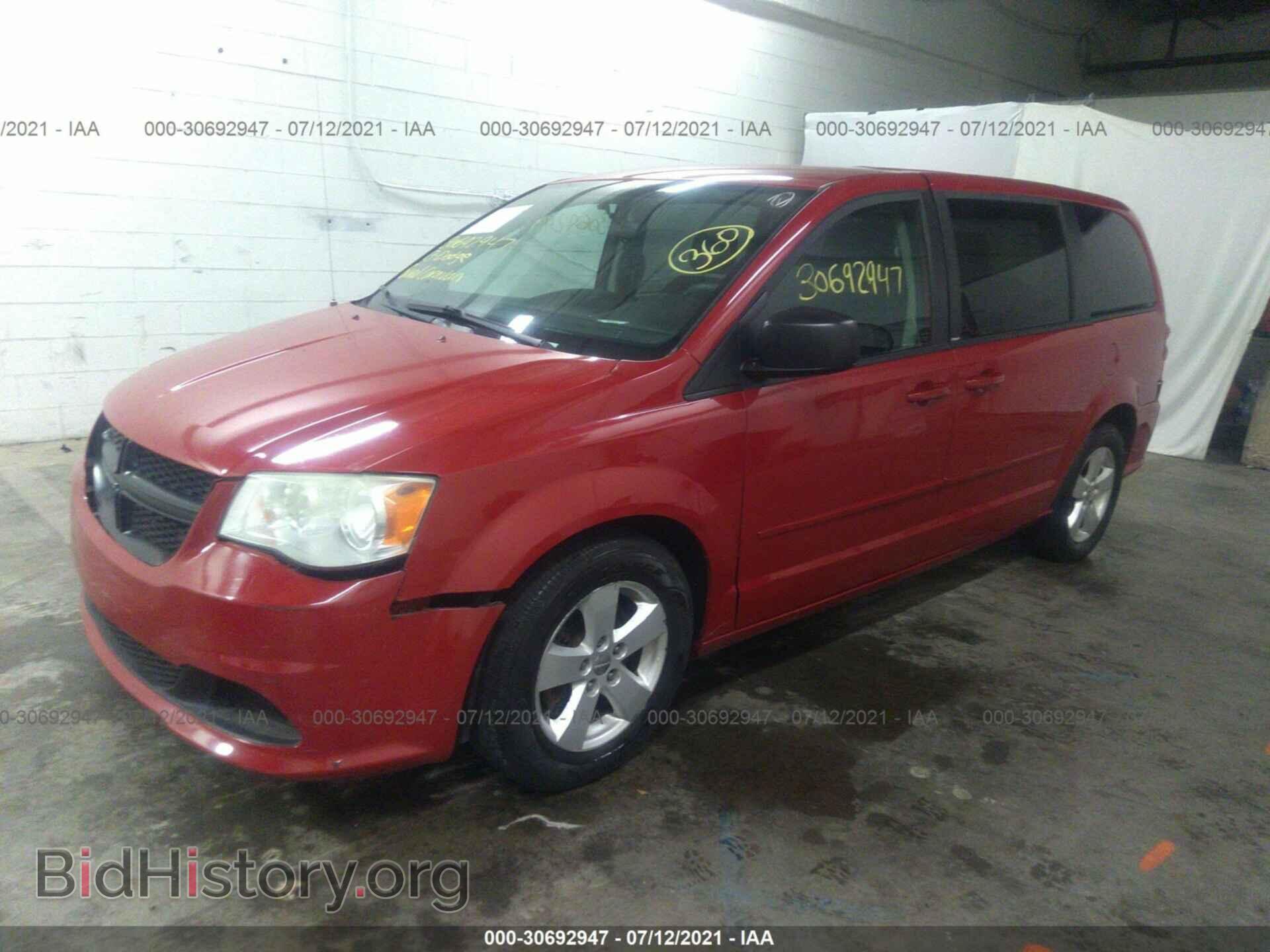 2013 DODGE GRAND CARAVAN - VIN: 2C4RDGBG9DR762348 - Фото 2