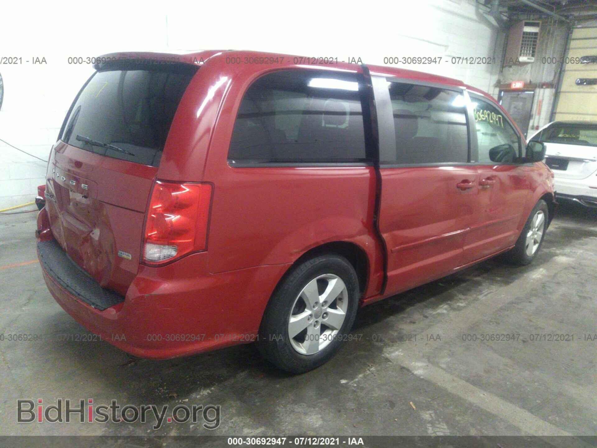 2013 DODGE GRAND CARAVAN - VIN: 2C4RDGBG9DR762348 - Фото 4