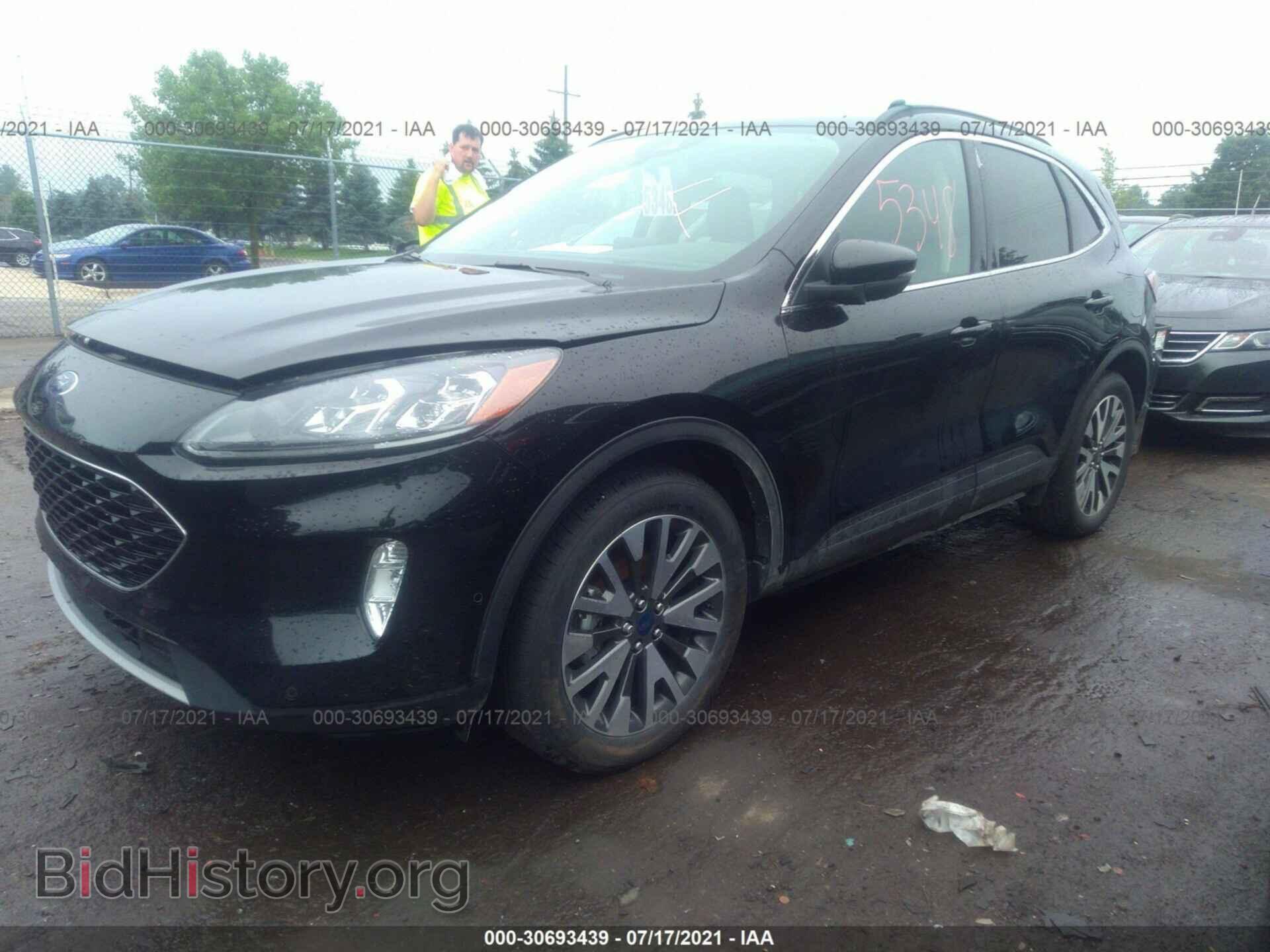 2020 FORD ESCAPE - VIN: 1FMCU9DZ2LUA74477 - Фото 2