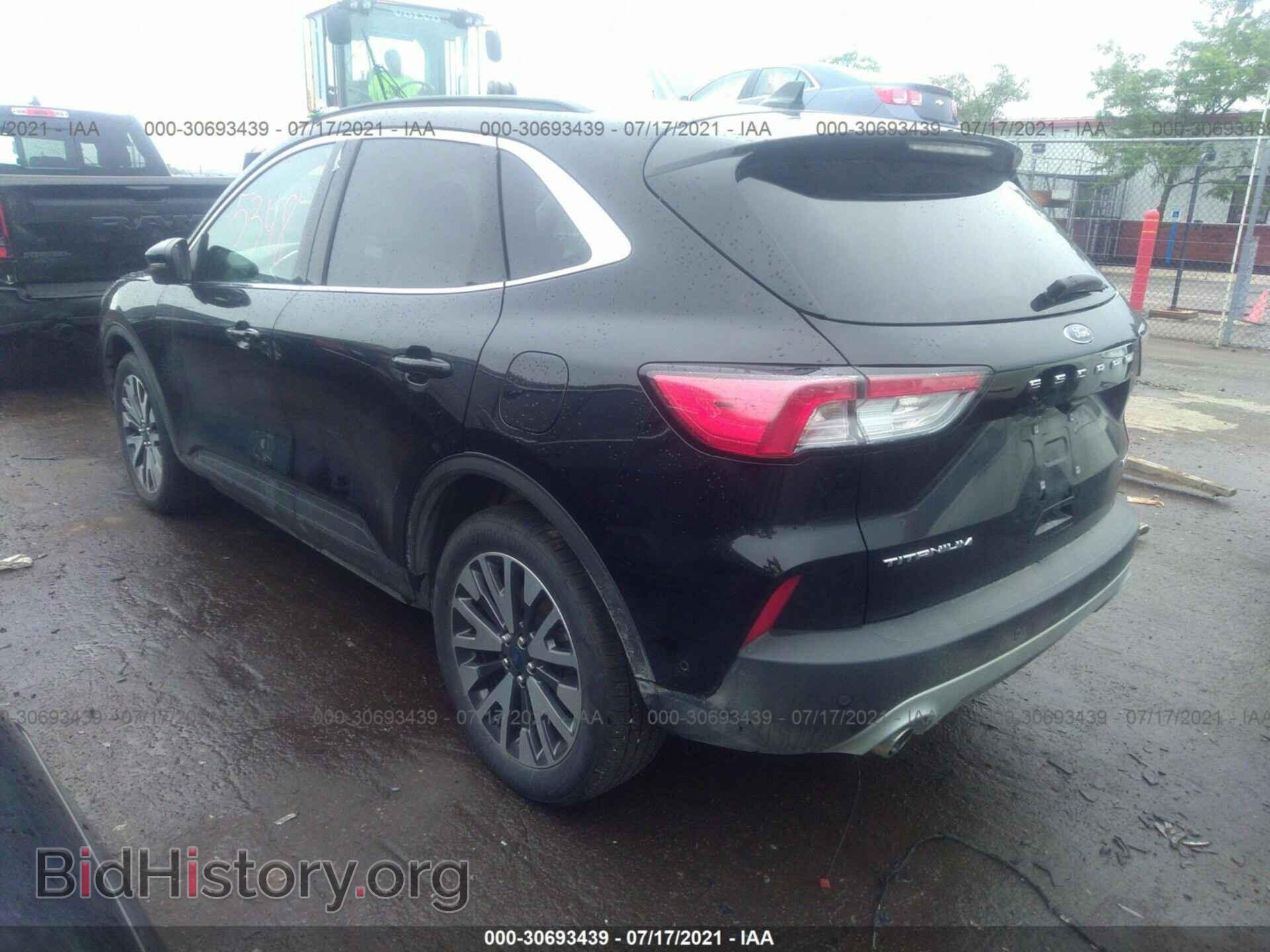 2020 FORD ESCAPE - VIN: 1FMCU9DZ2LUA74477 - Фото 3