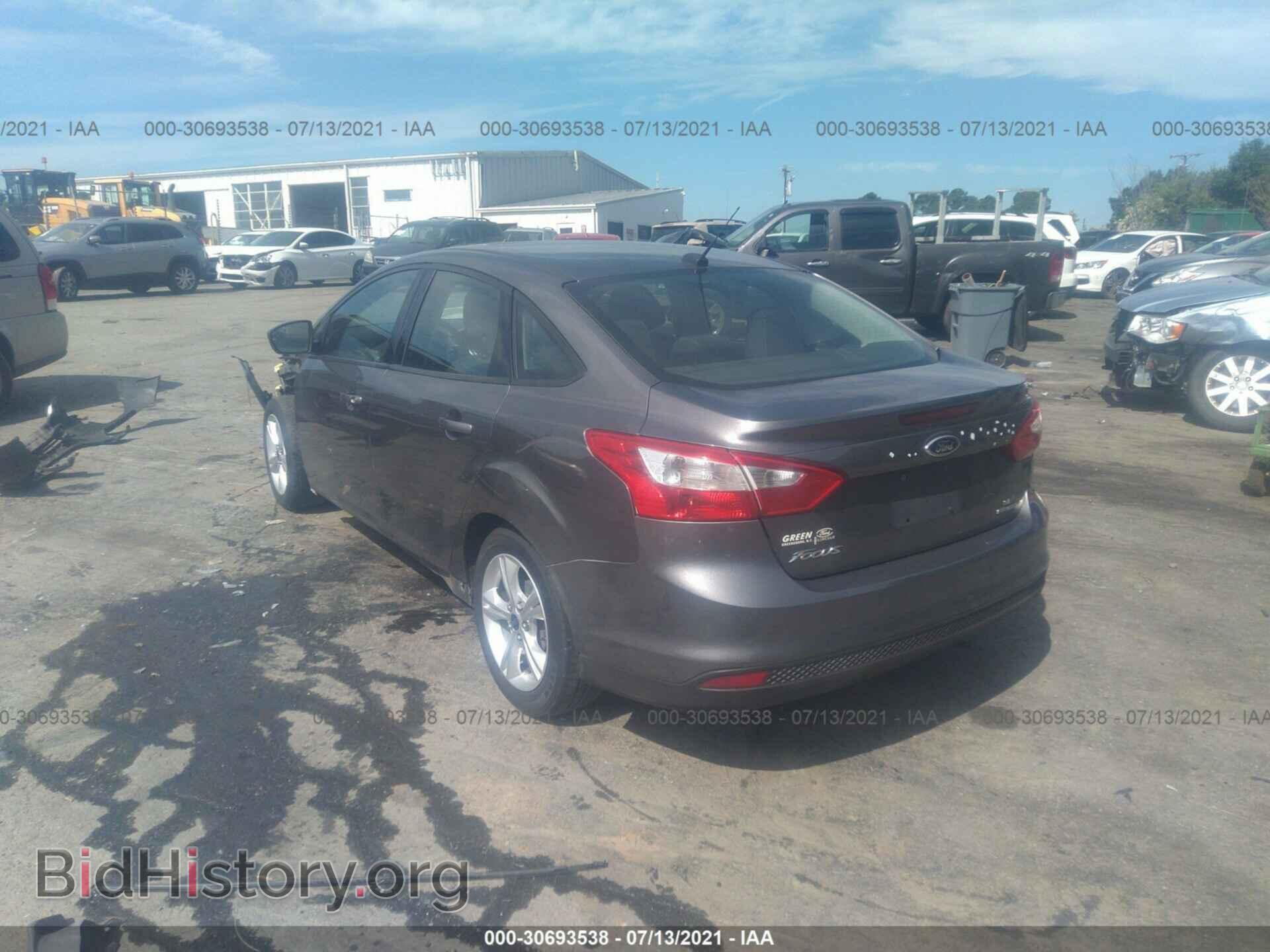 2014 FORD FOCUS - VIN: 1FADP3F24EL243698 - Фото 3