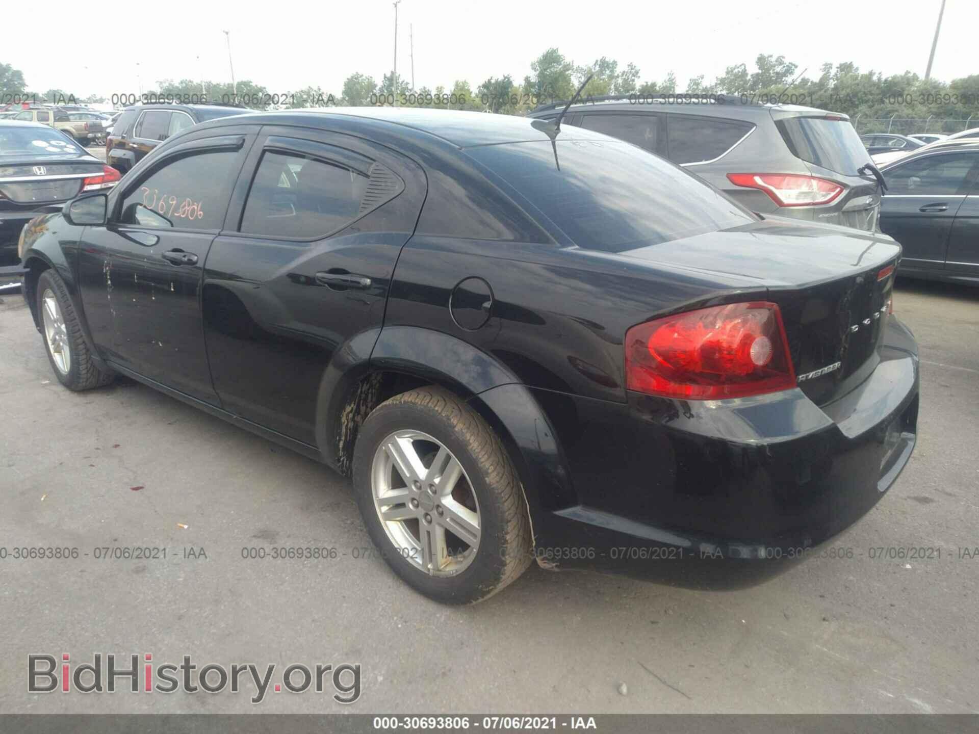 2012 DODGE AVENGER - VIN: 1C3CDZCB0CN290268 - Фото 3