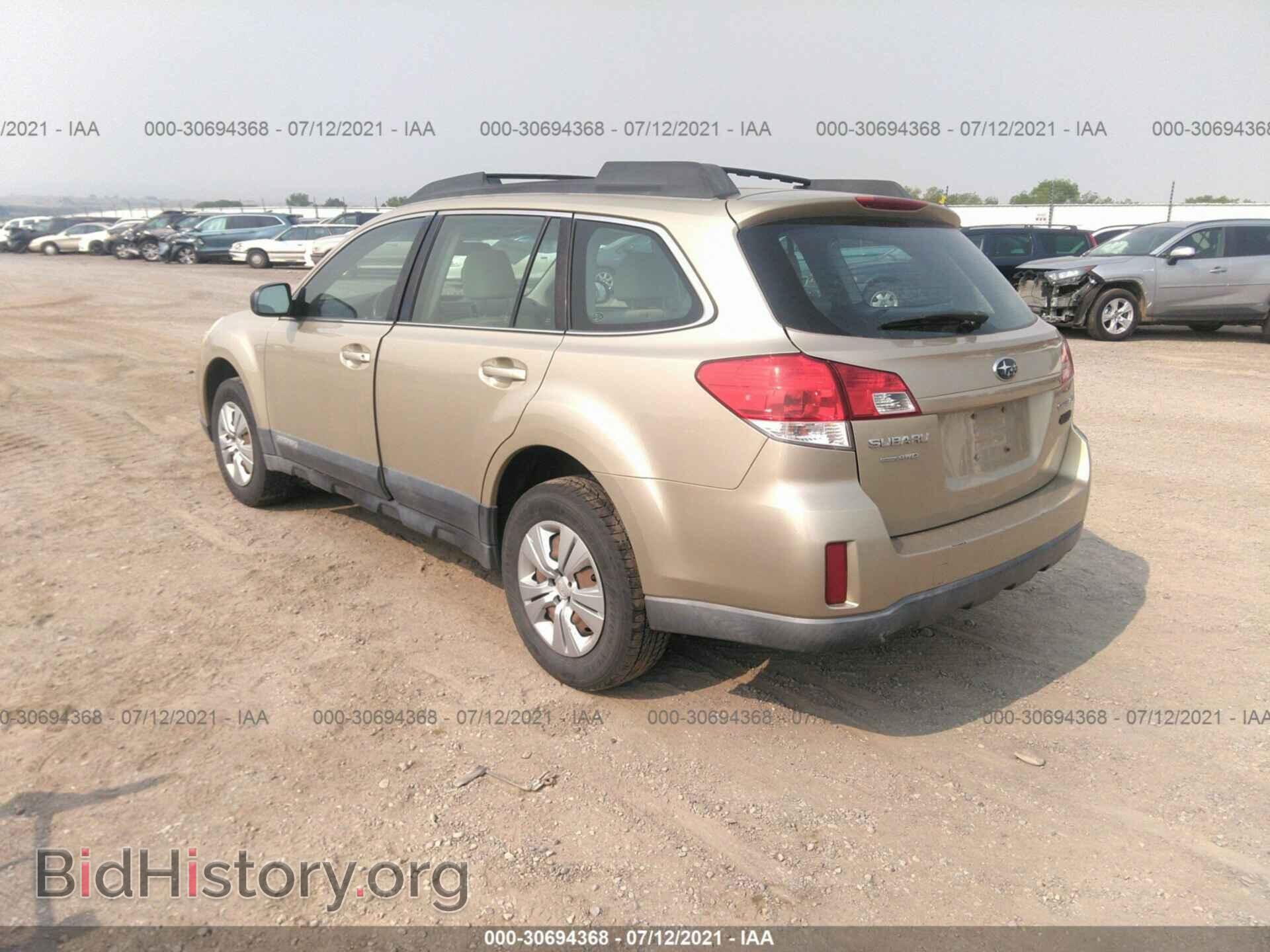 2010 SUBARU OUTBACK - VIN: 4S4BRCAC2A1319674 - Фото 3