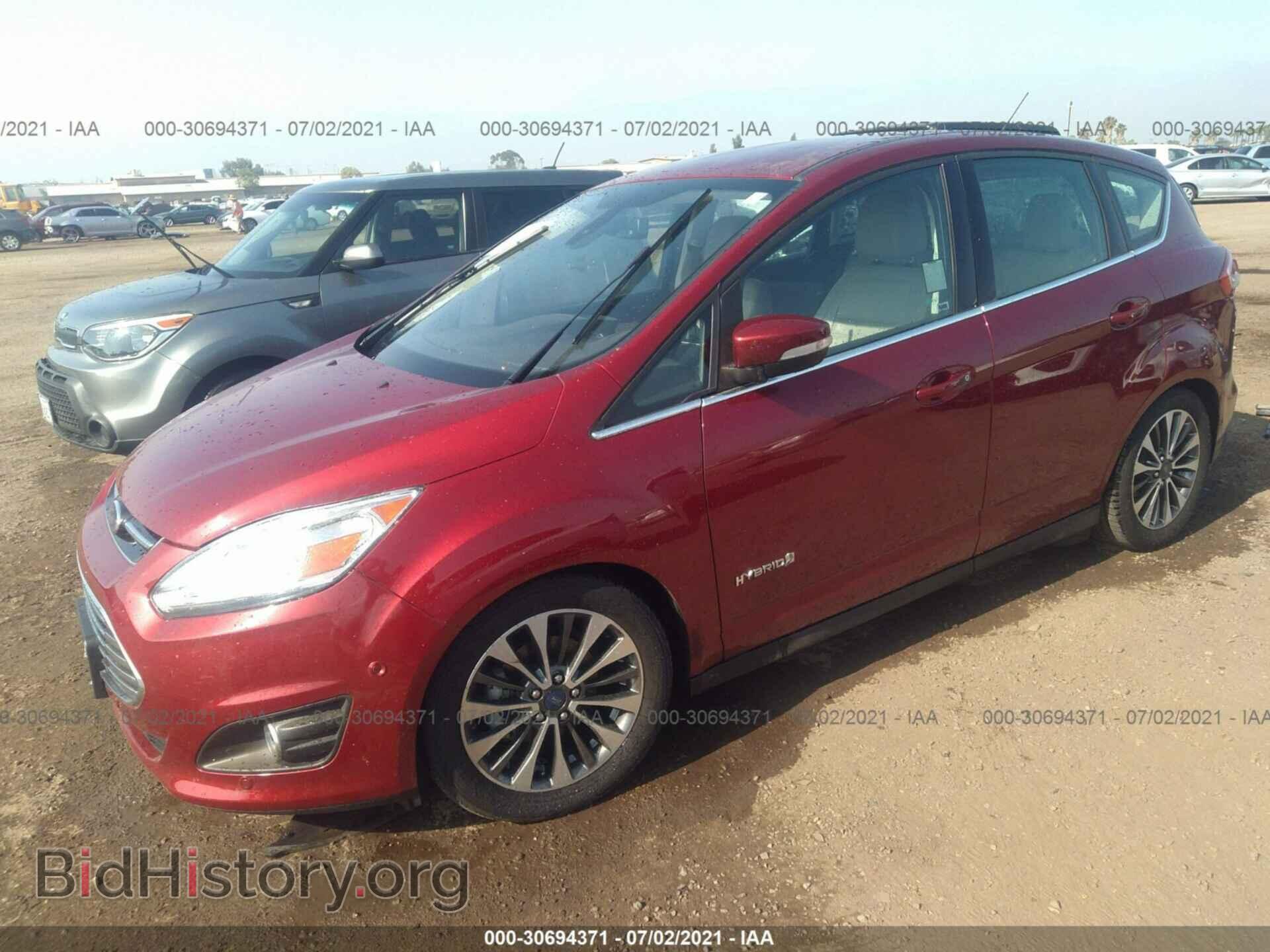 2017 FORD C-MAX HYBRID - VIN: 1FADP5DU9HL102775 - Фото 2