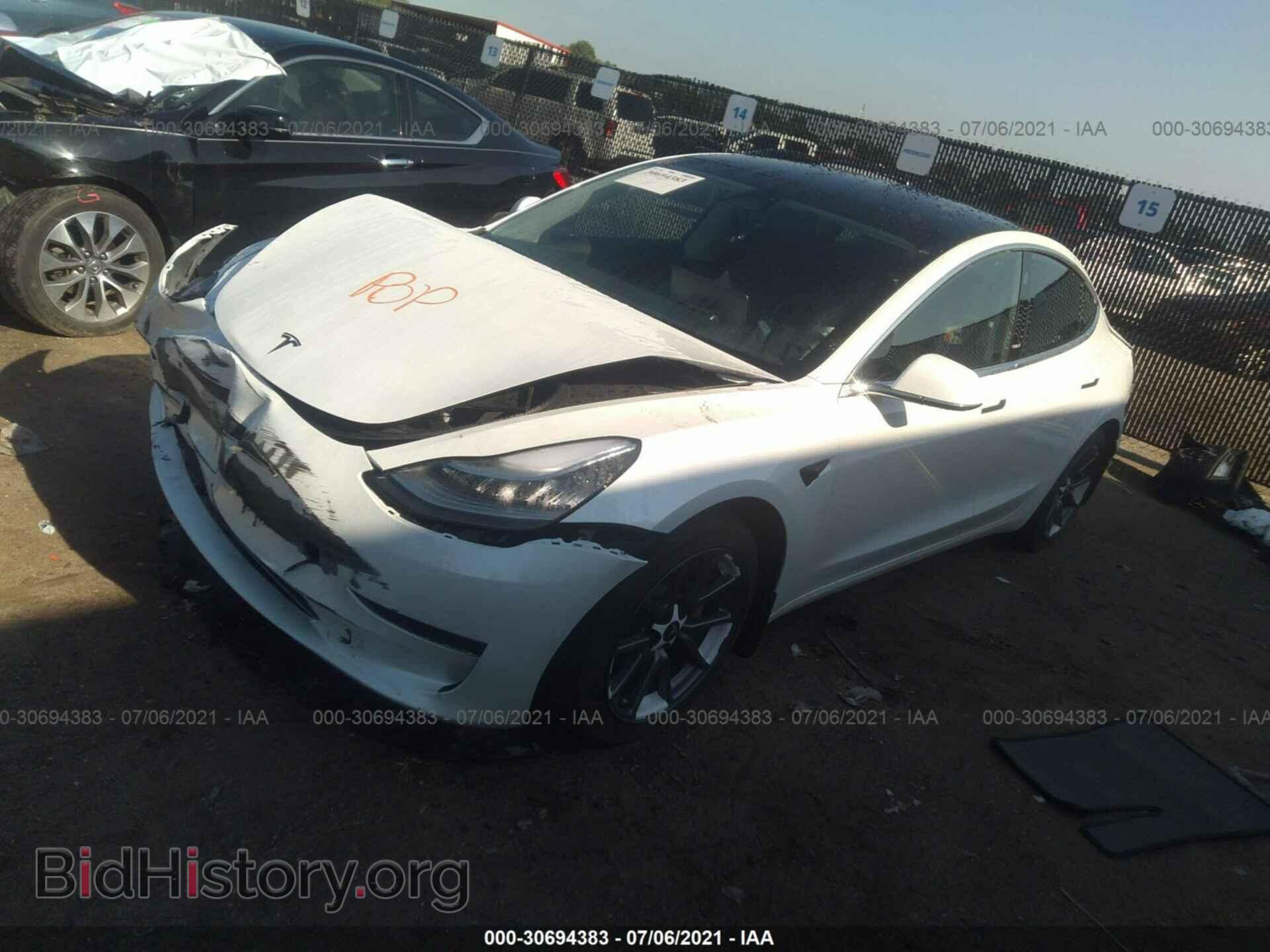 2020 TESLA MODEL 3 - VIN: 5YJ3E1EAXLF659179 - Photo 2
