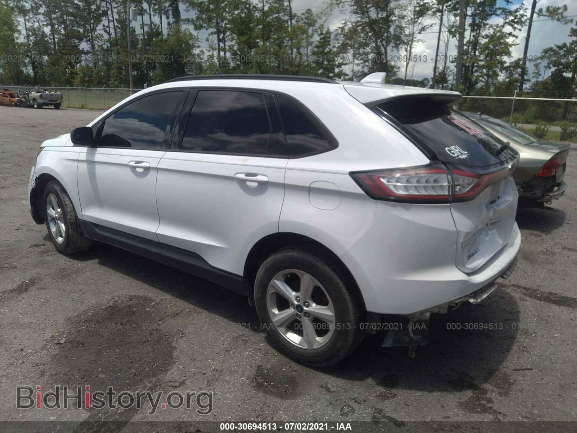 2015 FORD EDGE - VIN: 2FMTK3G94FBC22380 - Фото 3