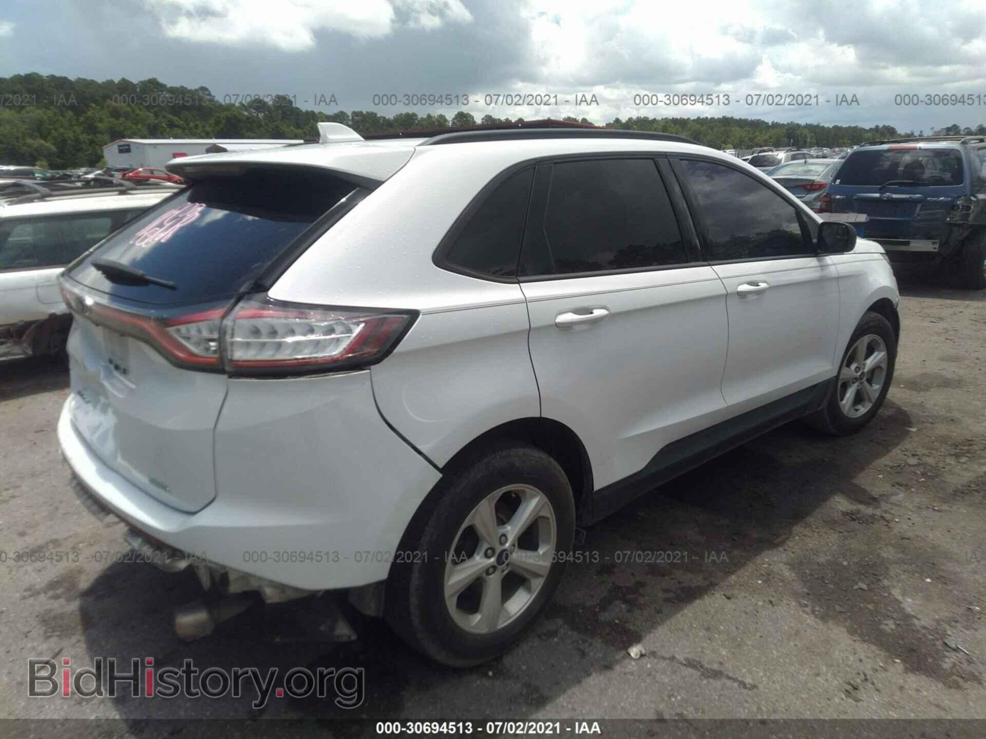 2015 FORD EDGE - VIN: 2FMTK3G94FBC22380 - Фото 4