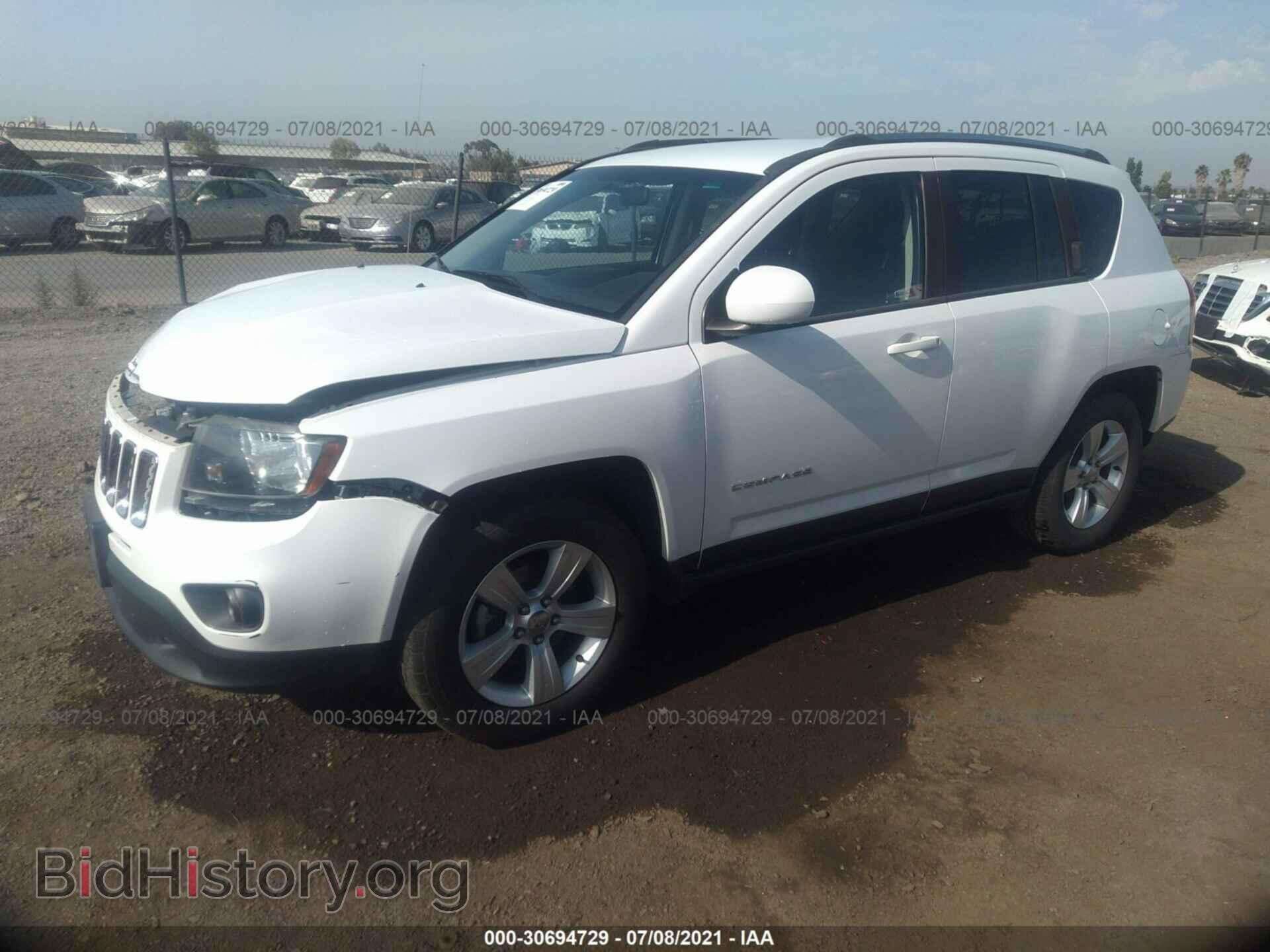 2014 JEEP COMPASS - VIN: 1C4NJCEB6ED559664 - Фото 2